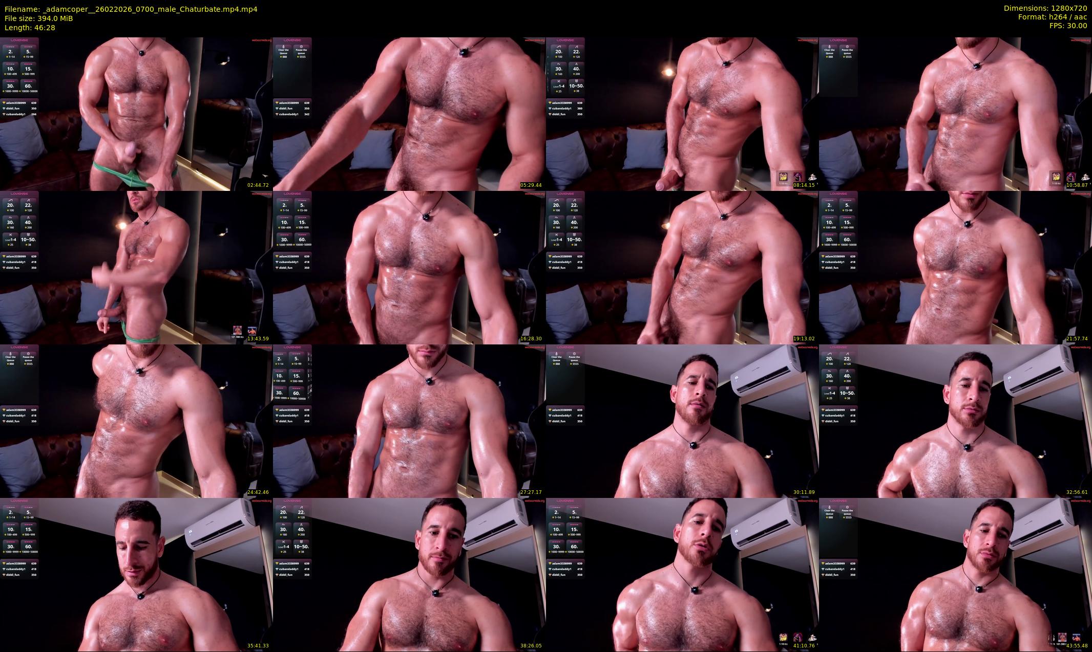 _adamcoper_ — 47 minute Chaturbate male cam show recording, 720p, Feb 26, 2026