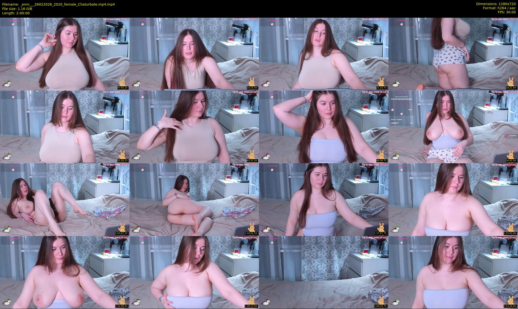 _enni__ — 120 minute Chaturbate female cam show recording, 720p, Feb 26, 2026