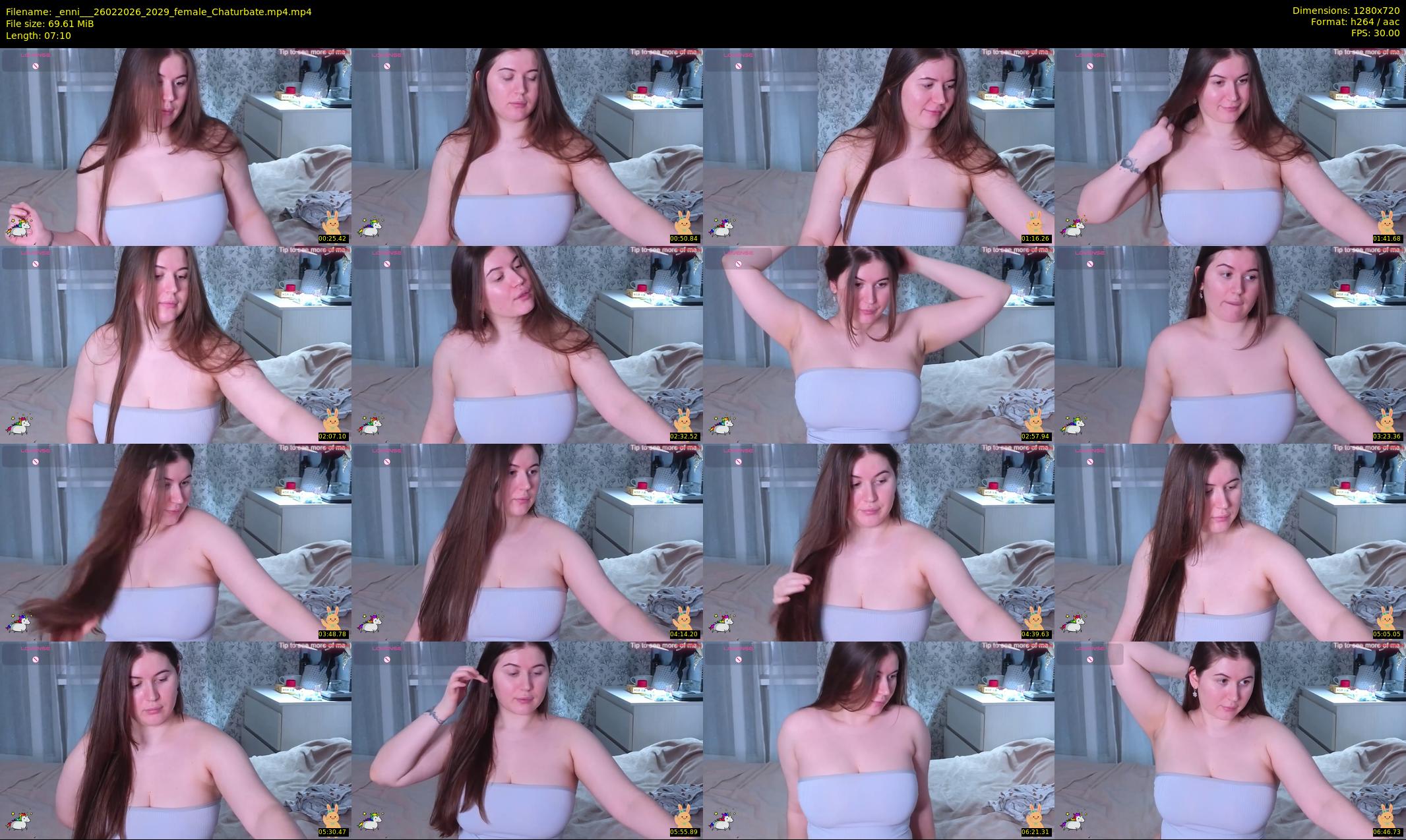 _enni__ — 8 minute Chaturbate female cam show recording, 720p, Feb 26, 2026