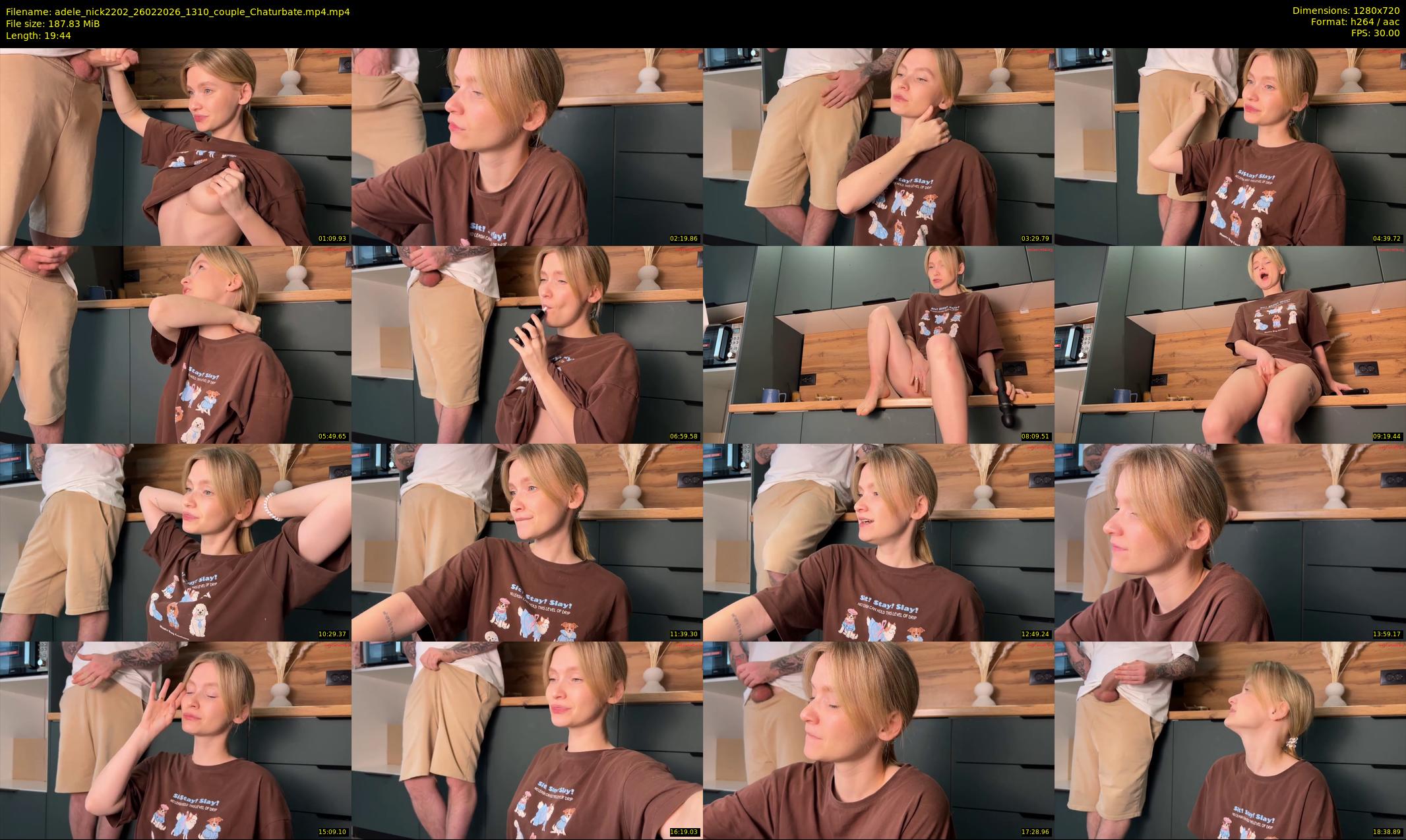 adele_nick2202 — 20 minute Chaturbate couple cam show recording, 720p, Feb 26, 2026