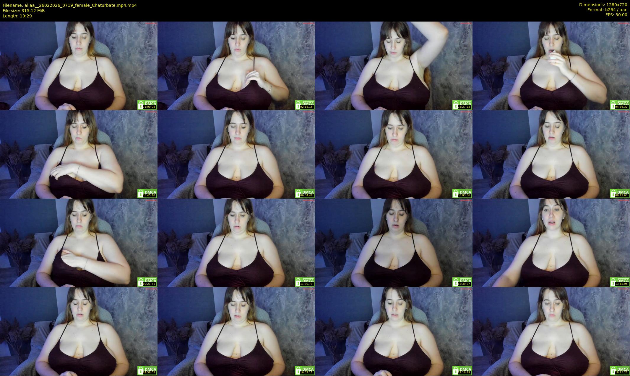 aliaa_ — 20 minute Chaturbate female cam show recording, 720p, Feb 26, 2026