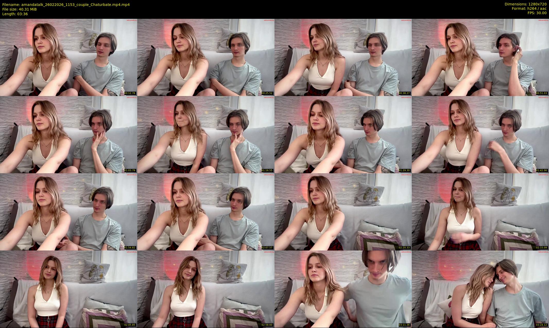 amandatalk — 4 minute Chaturbate couple cam show recording, 720p, Feb 26, 2026