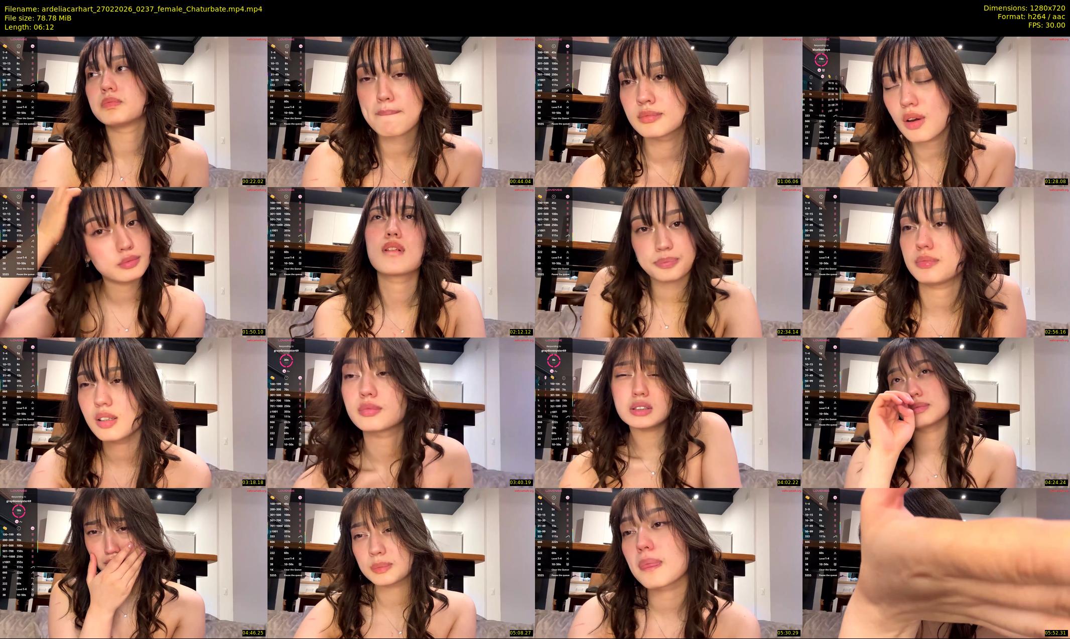 ardeliacarhart — 7 minute Chaturbate female cam show recording, 720p, Feb 27, 2026