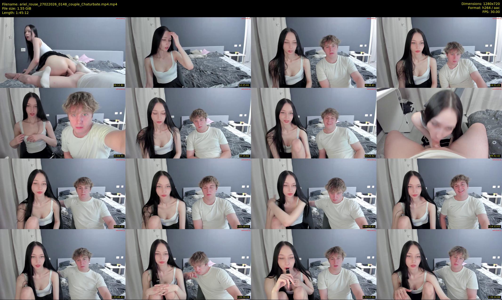 ariel_rouse — 106 minute Chaturbate female cam show recording, 720p, Feb 27, 2026