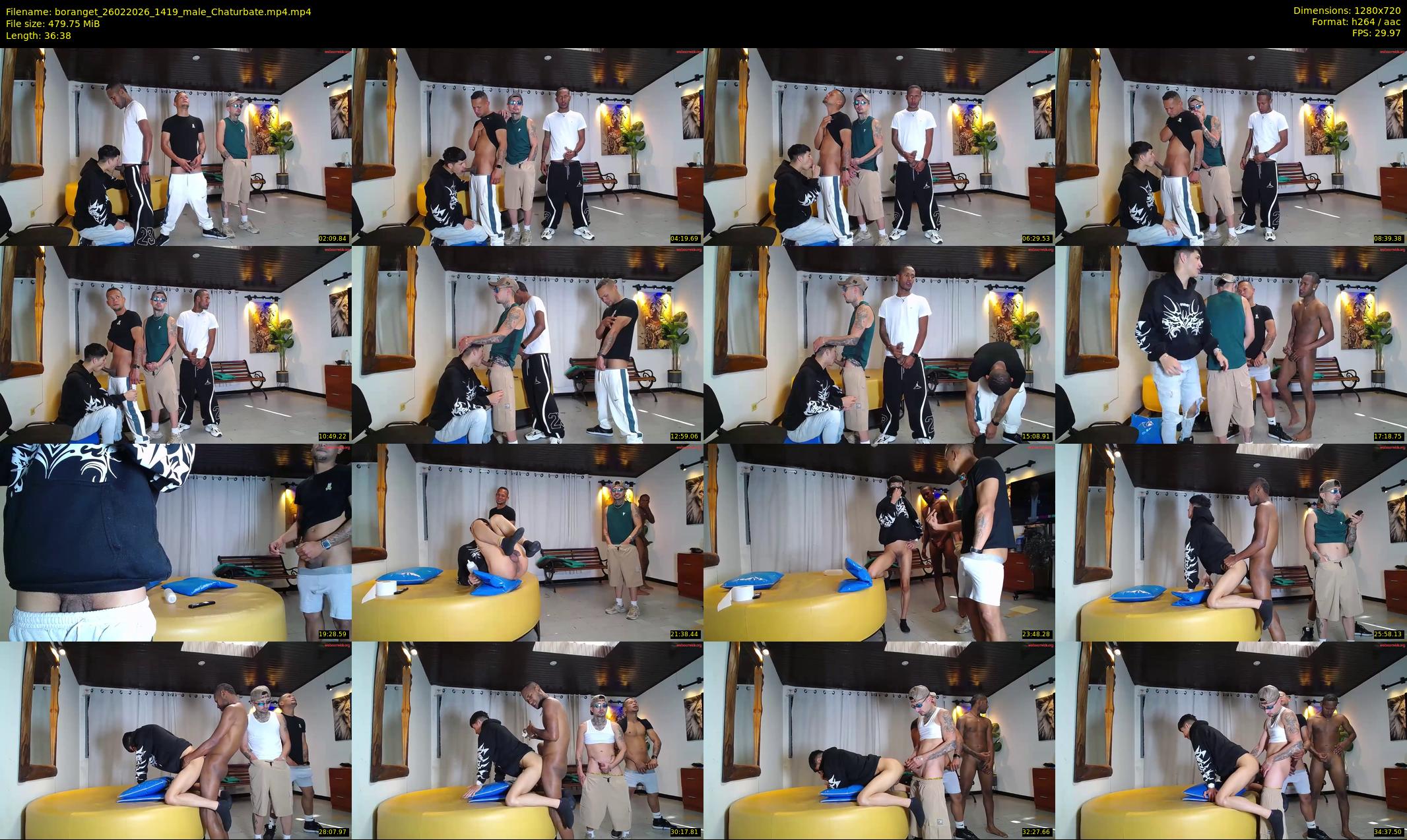 boranget — 37 minute Chaturbate male cam show recording, 720p, Feb 26, 2026