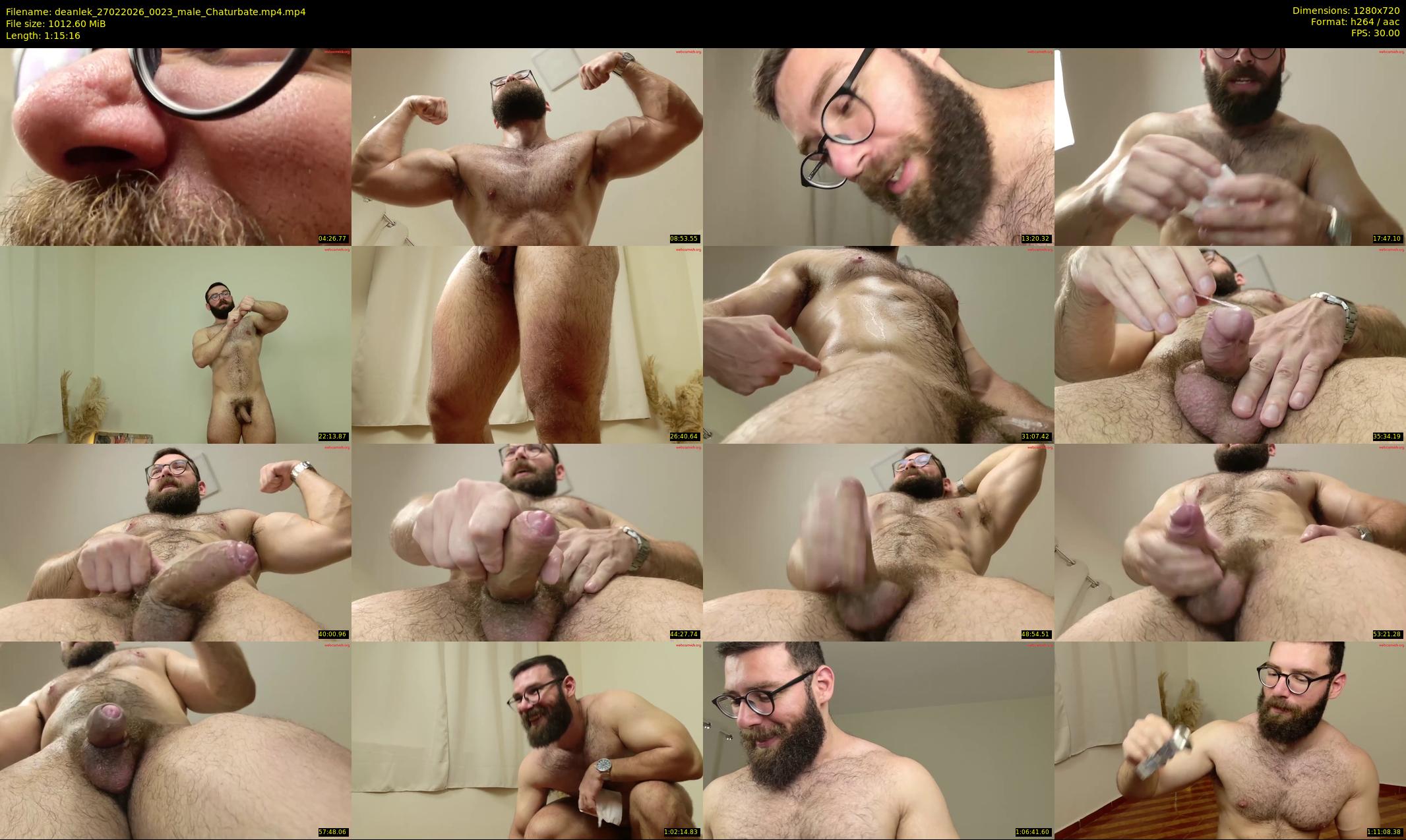 deanlek — 76 minute Chaturbate male cam show recording, 720p, Feb 27, 2026