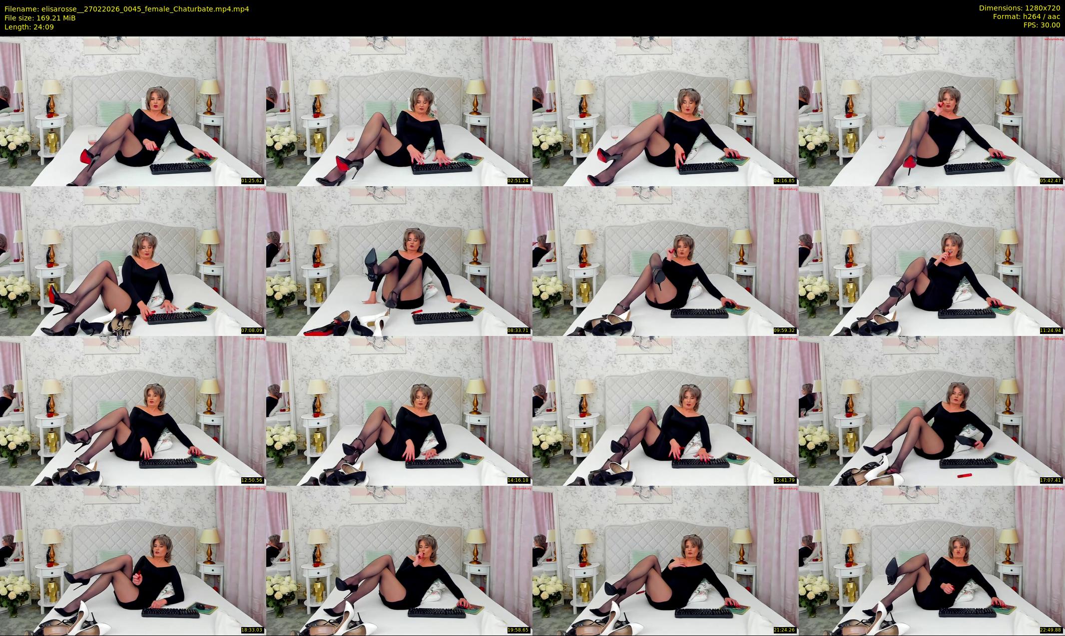 elisarosse_ — 25 minute Chaturbate female cam show recording, 720p, Feb 27, 2026