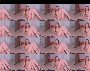 evacroan — 3 minute Chaturbate female cam show recording, 720p, Feb 26, 2026
