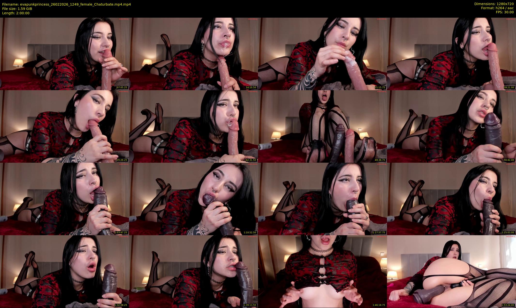 evapunkprincess — 120 minute Chaturbate female cam show recording, 720p, Feb 26, 2026