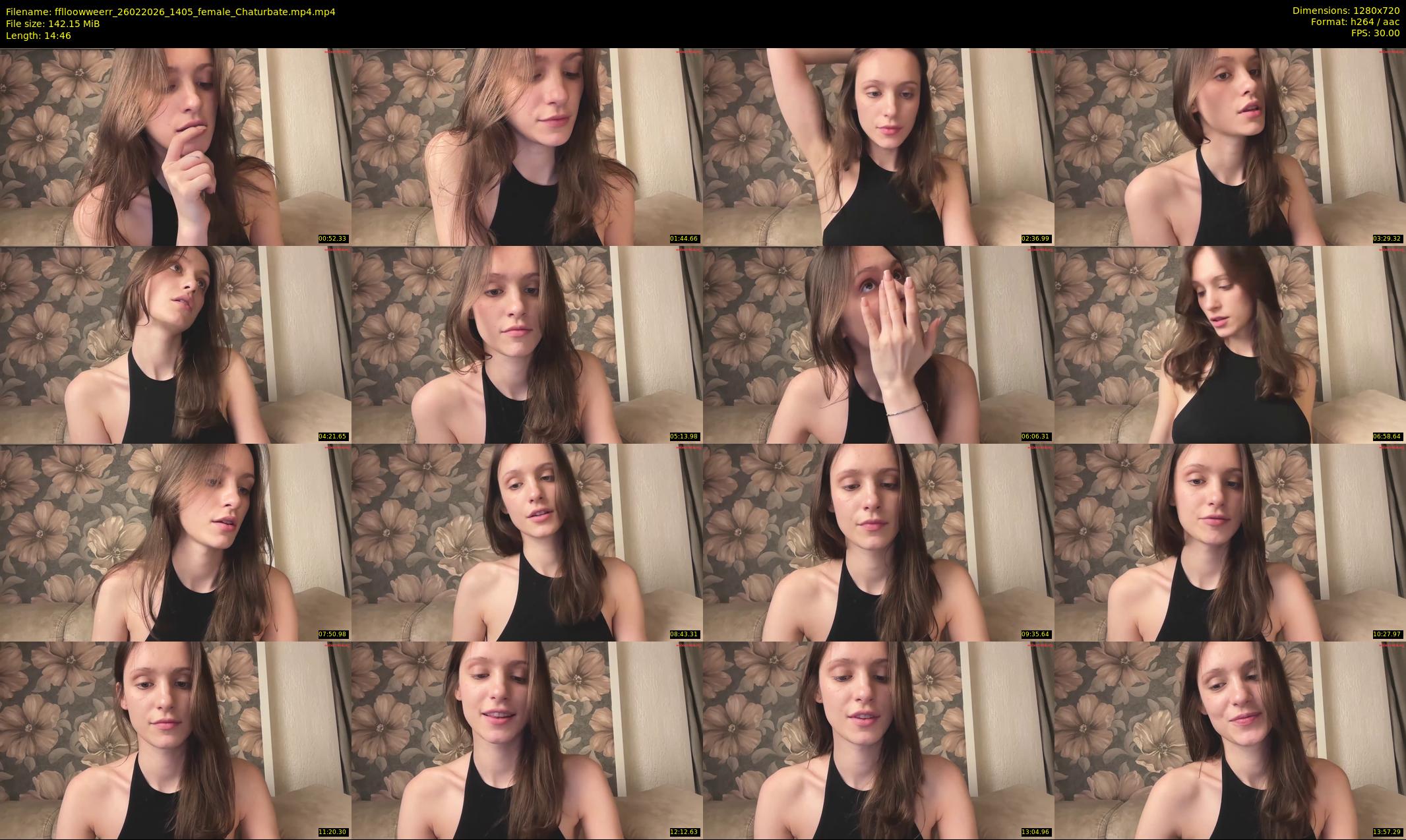 fflloowweerr — 15 minute Chaturbate couple cam show recording, 720p, Feb 26, 2026