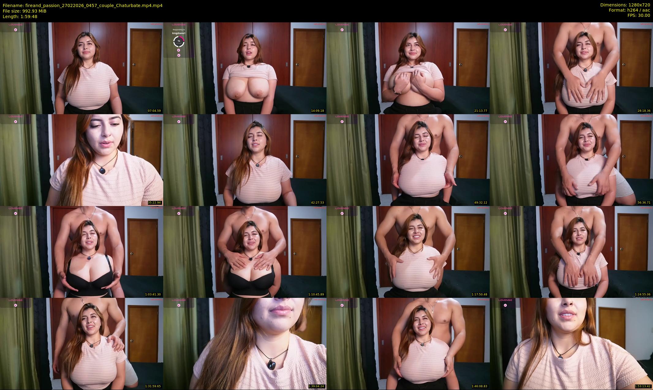 fireand_passion — 120 minute Chaturbate couple cam show recording, 720p, Feb 27, 2026