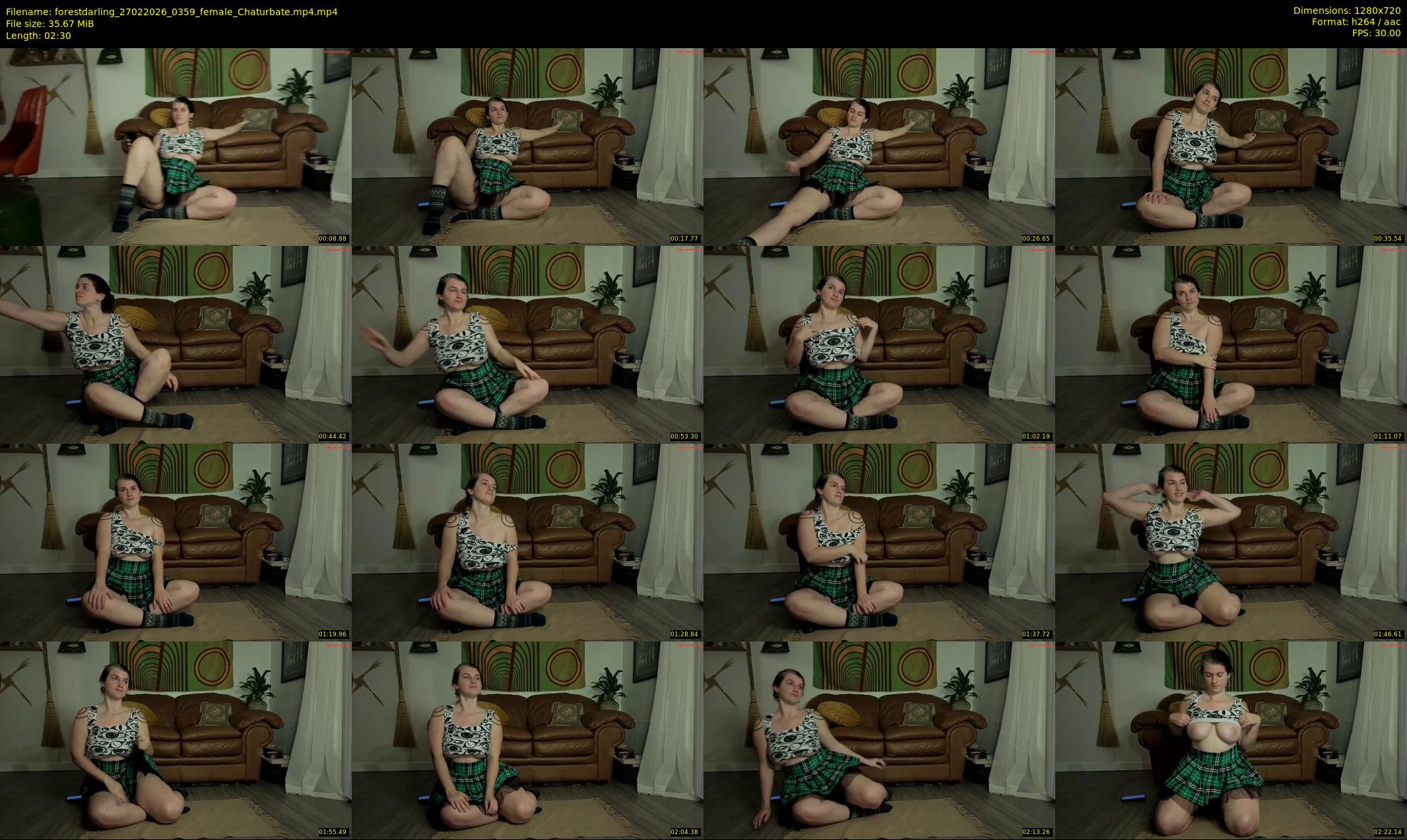 forestdarling — 3 minute Chaturbate female cam show recording, 720p, Feb 27, 2026