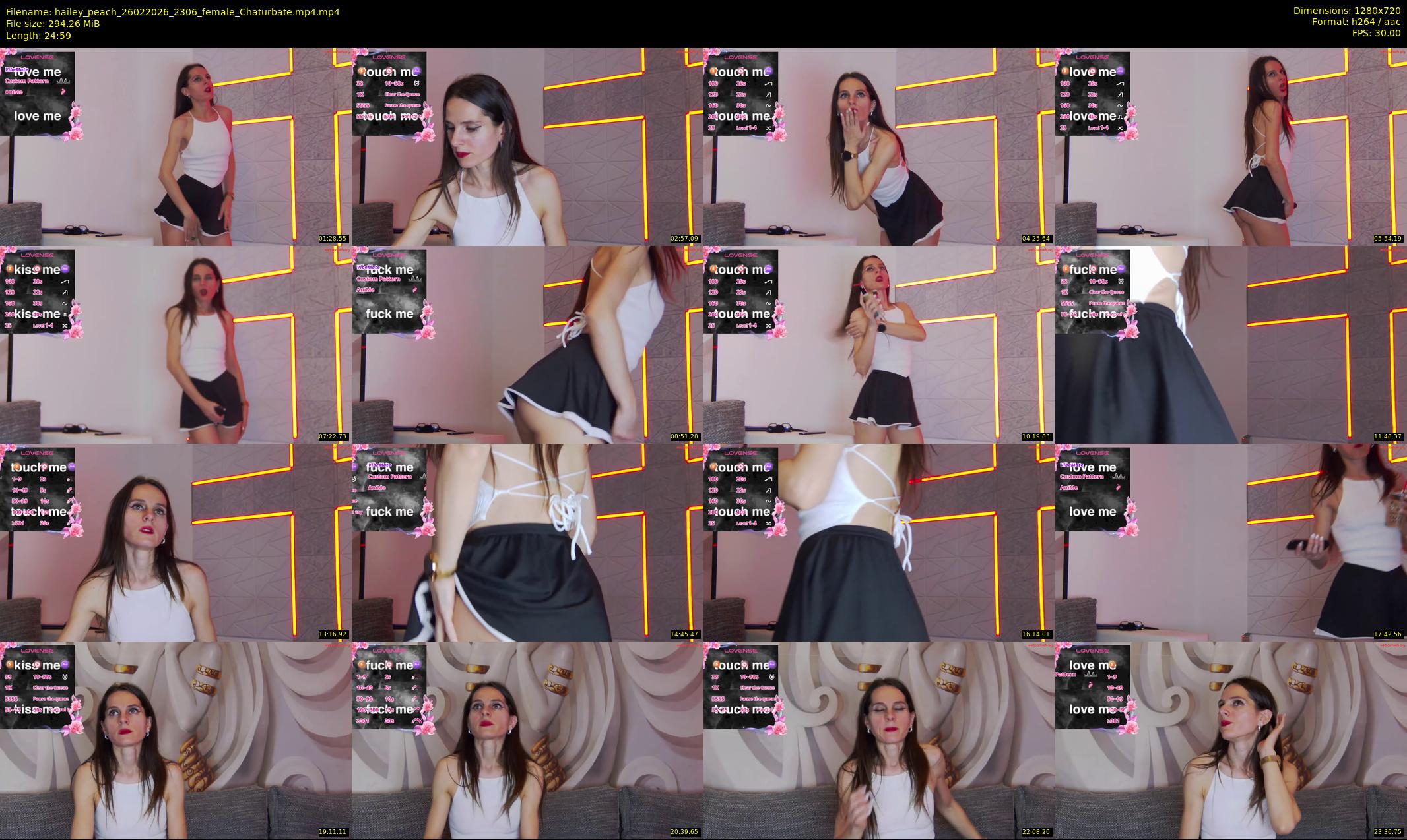 hailey_peach — 25 minute Chaturbate female cam show recording, 720p, Feb 26, 2026