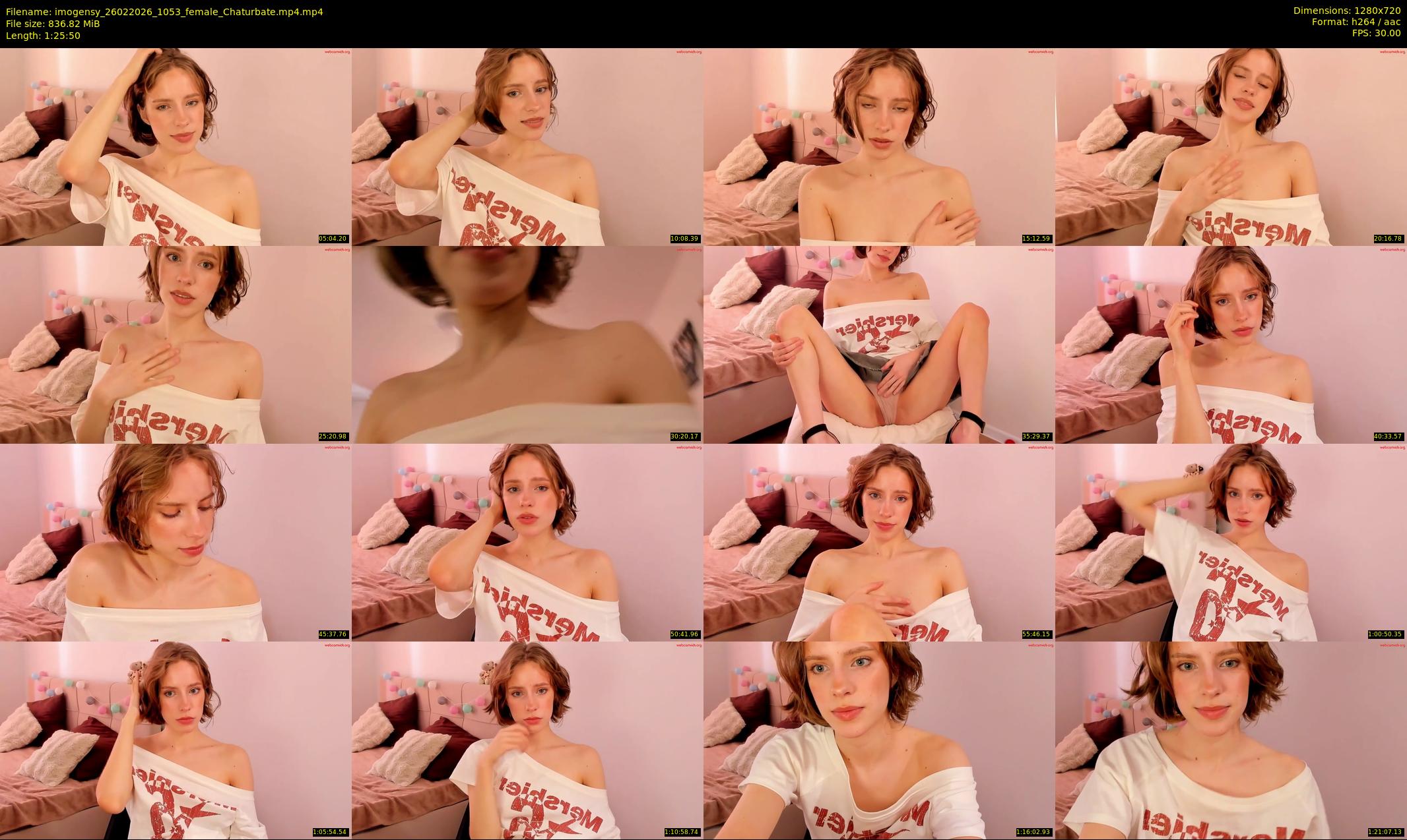 imogensy — 86 minute Chaturbate female cam show recording, 720p, Feb 26, 2026