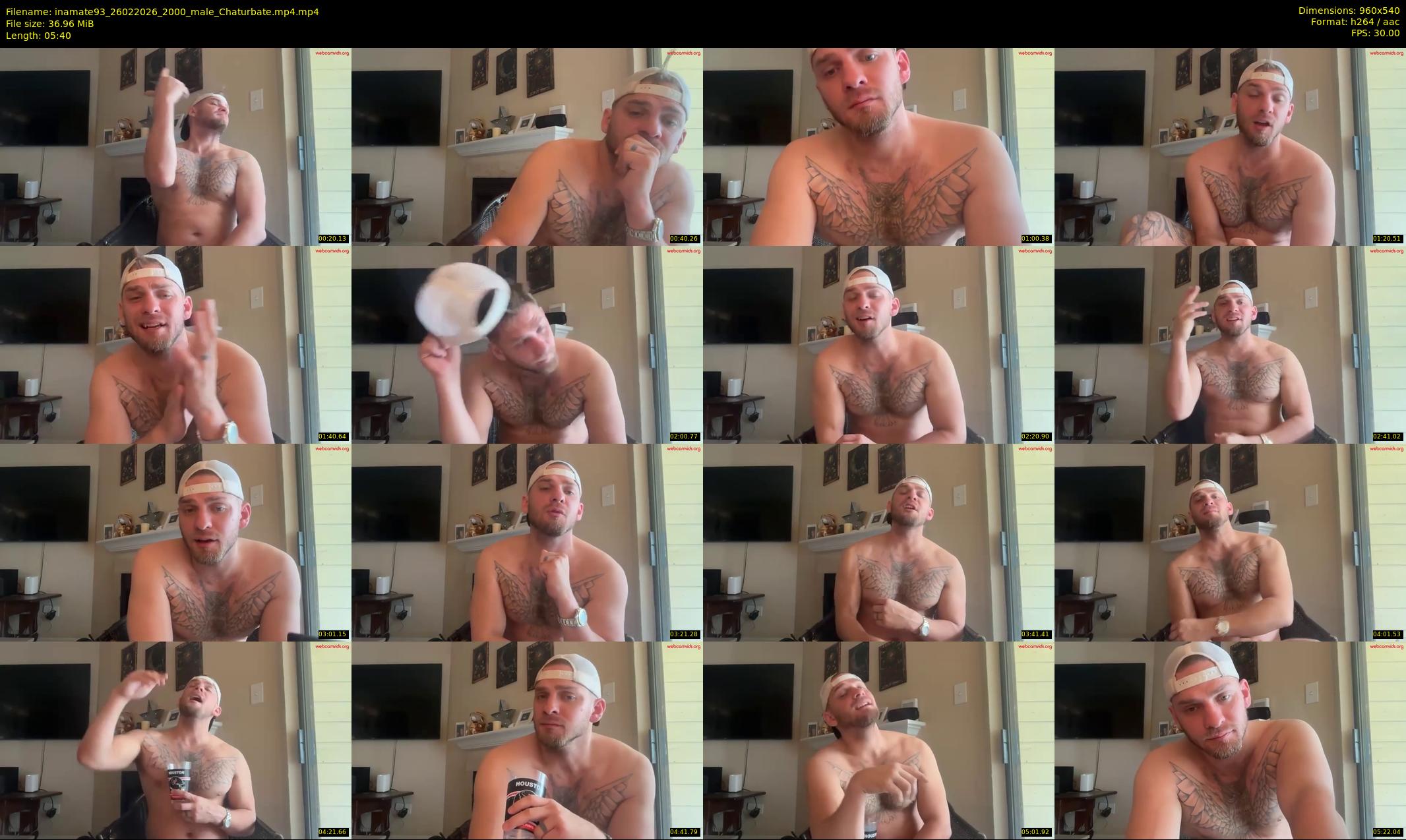 inamate93 — 6 minute Chaturbate male cam show recording, 480p, Feb 26, 2026