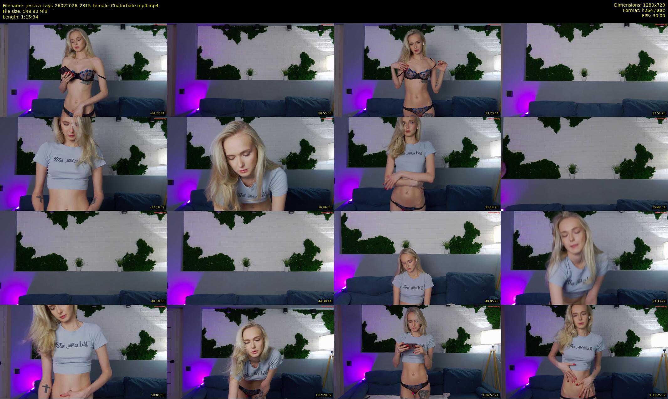 jessica_rays — 76 minute Chaturbate couple cam show recording, 720p, Feb 26, 2026