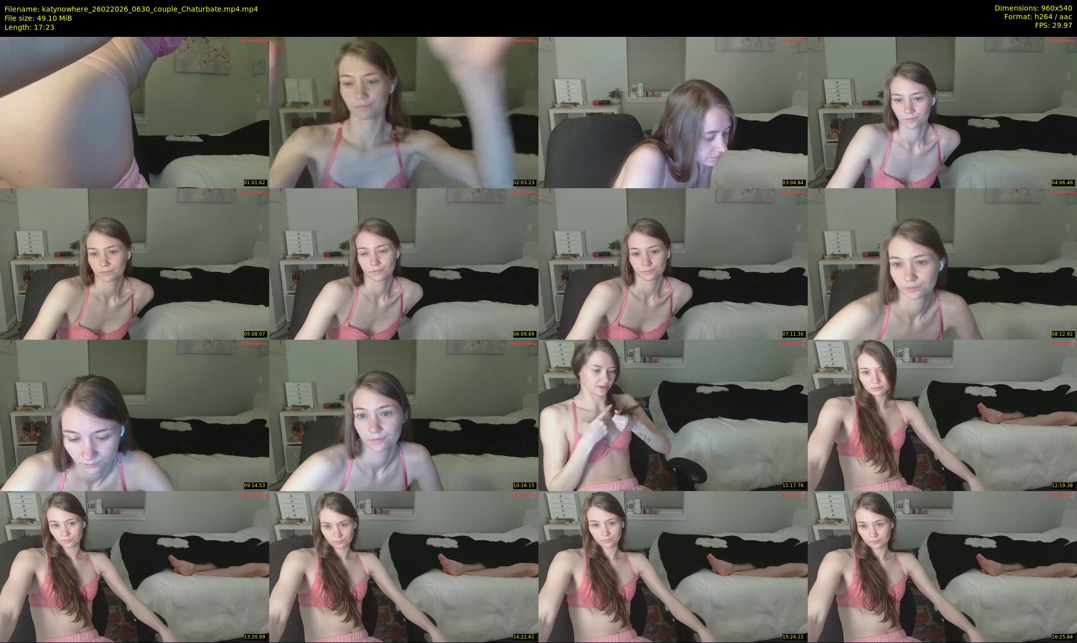 katynowhere — 18 minute Chaturbate female cam show recording, 480p, Feb 26, 2026