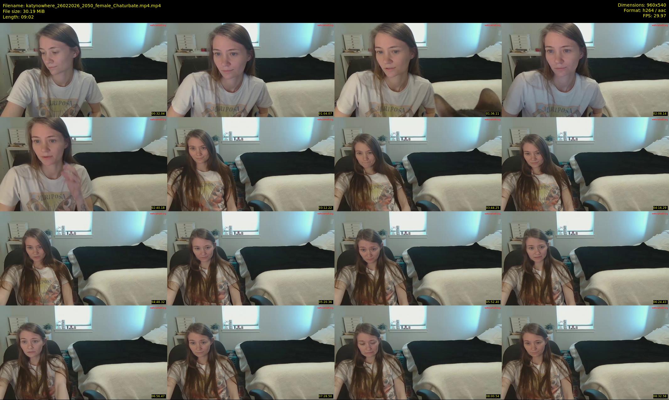 katynowhere — 10 minute Chaturbate female cam show recording, 480p, Feb 26, 2026