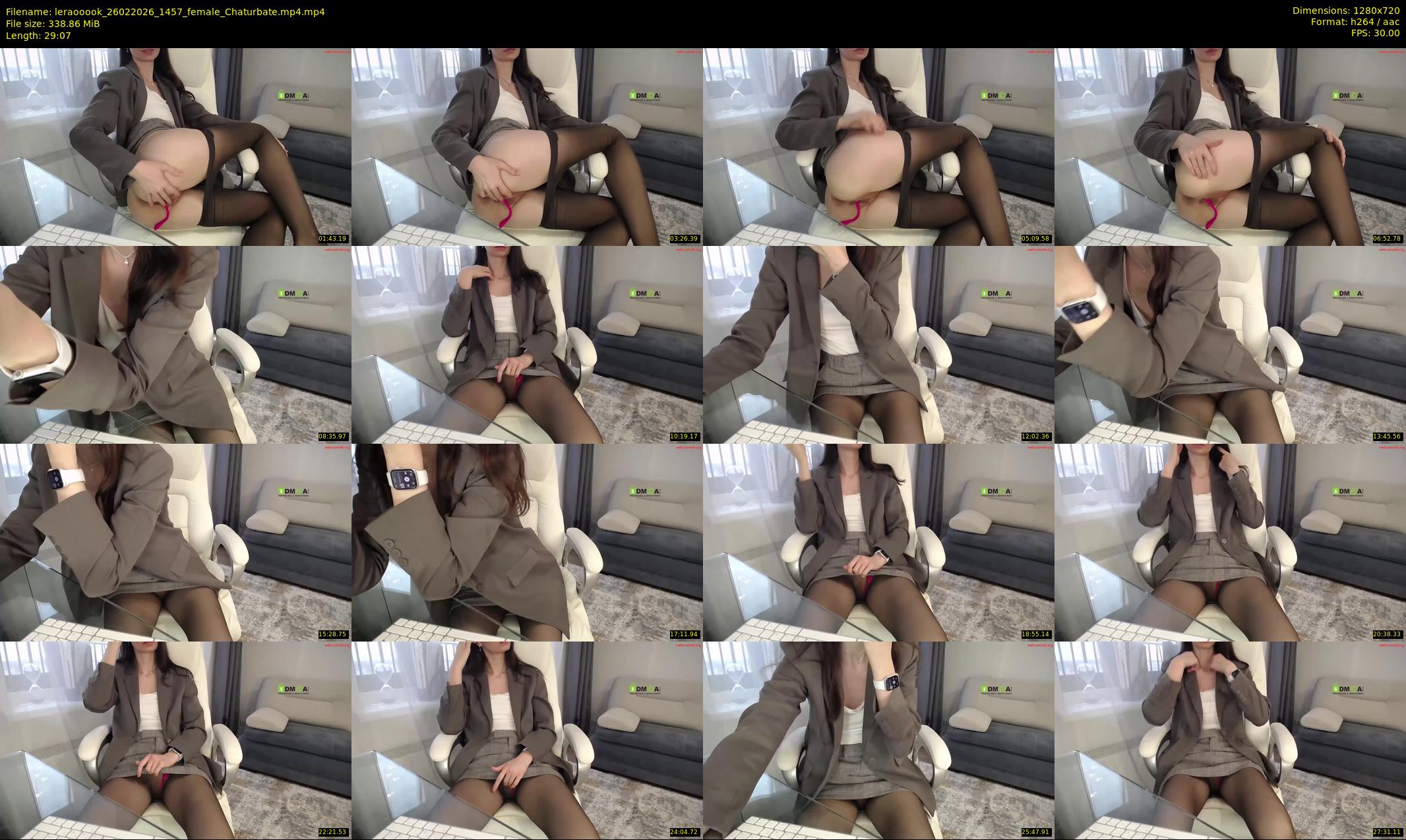 leraooook — 30 minute Chaturbate female cam show recording, 720p, Feb 26, 2026
