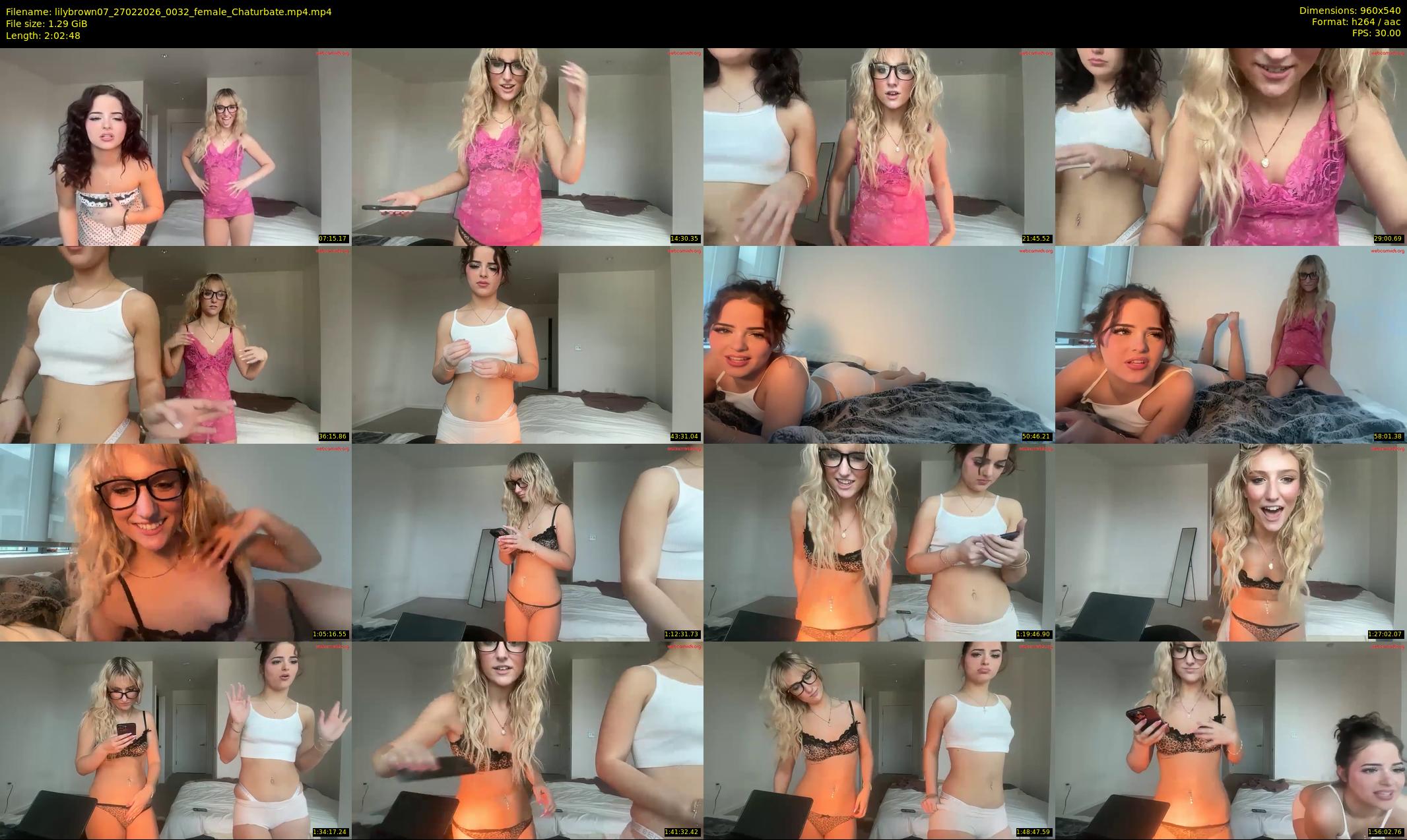 lilybrown07 — 123 minute Chaturbate female cam show recording, 480p, Feb 27, 2026
