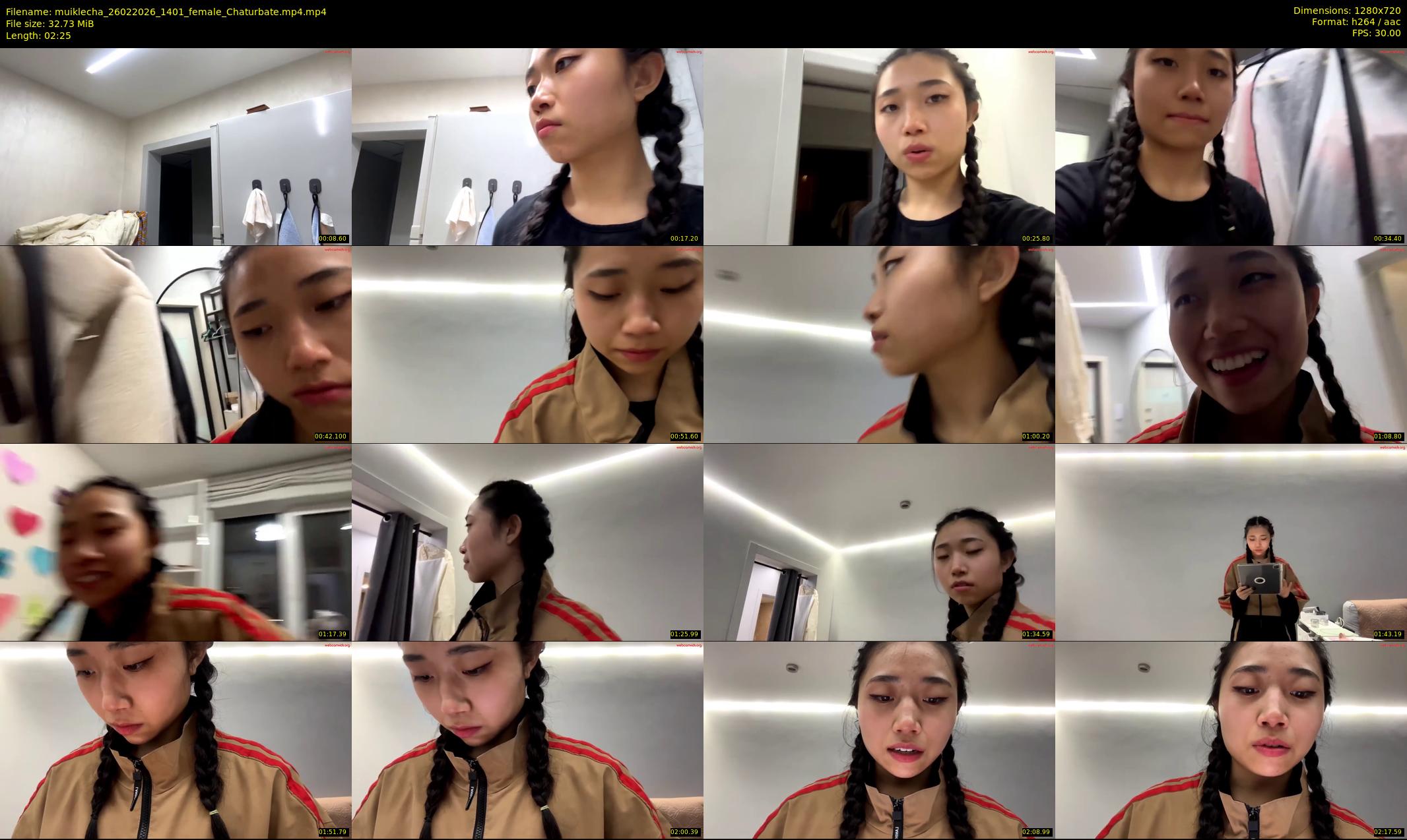 muiklecha — 3 minute Chaturbate female cam show recording, 720p, Feb 26, 2026