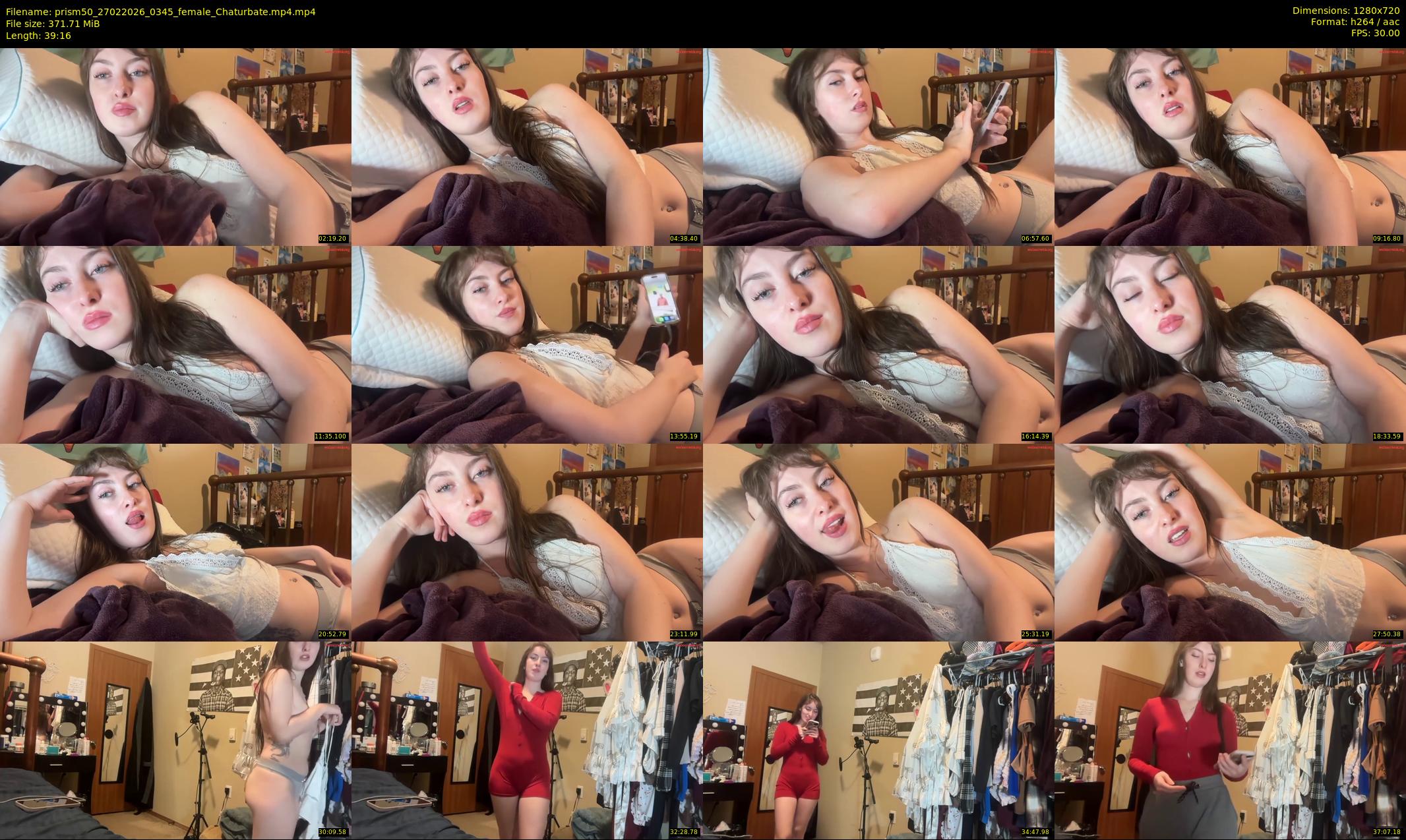 prism50 — 40 minute Chaturbate female cam show recording, 720p, Feb 27, 2026