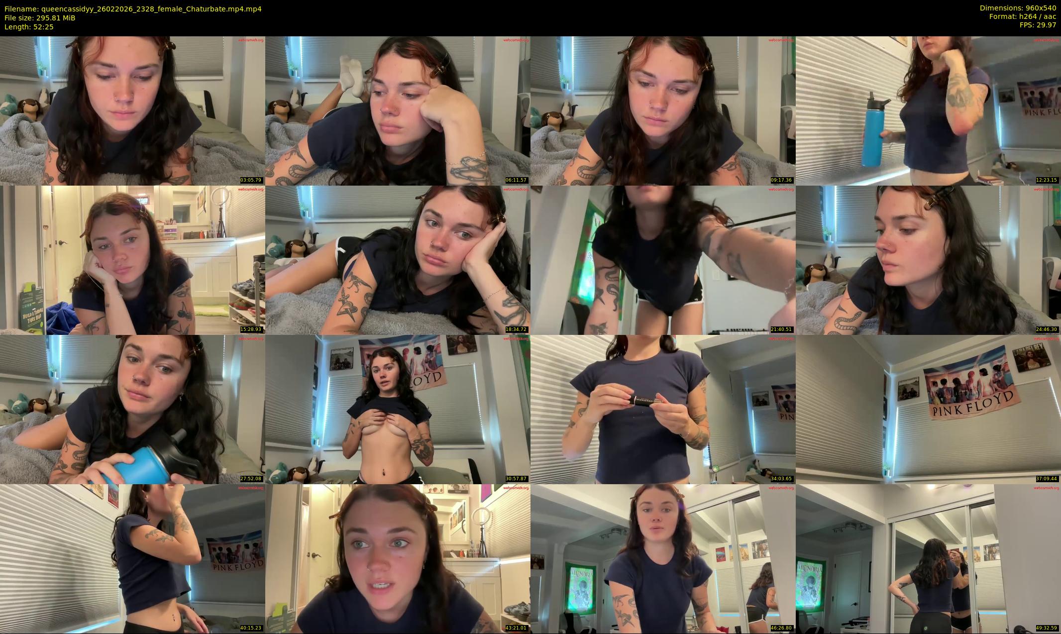 queencassidyy — 53 minute Chaturbate female cam show recording, 480p, Feb 26, 2026