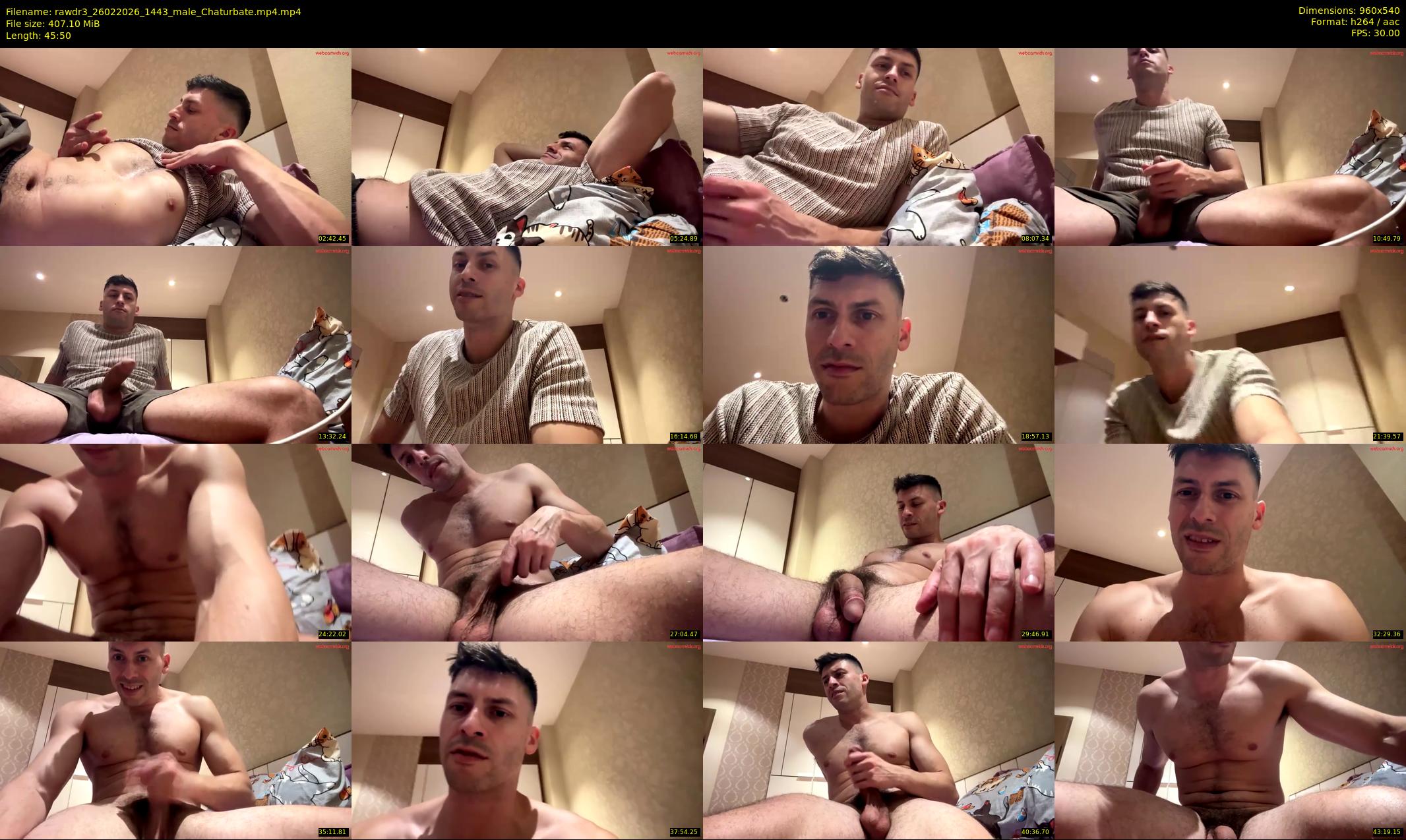 rawdr3 — 46 minute Chaturbate male cam show recording, 480p, Feb 26, 2026