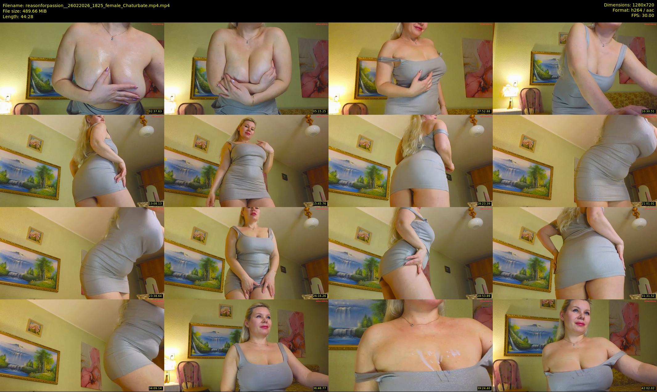 reasonforpassion_ — 45 minute Chaturbate female cam show recording, 720p, Feb 26, 2026