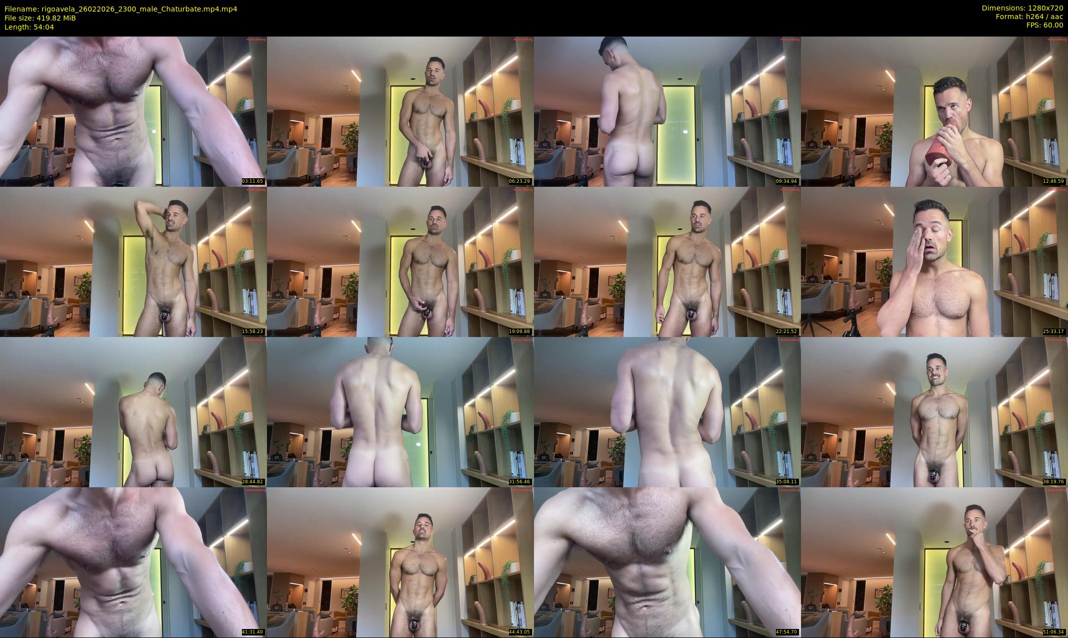 rigoavela — 55 minute Chaturbate male cam show recording, 720p, Feb 26, 2026