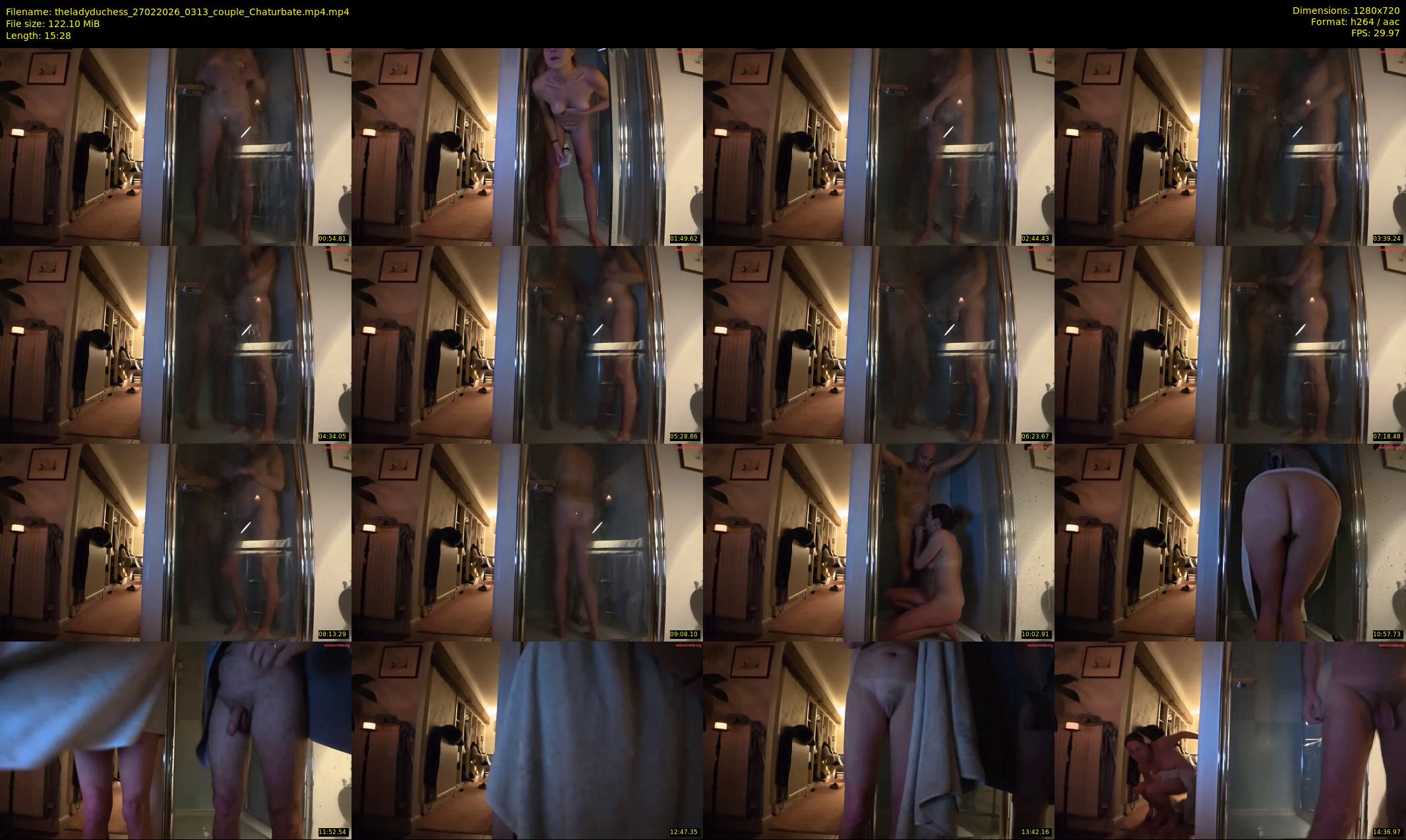 theladyduchess — 16 minute Chaturbate couple cam show recording, 720p, Feb 27, 2026