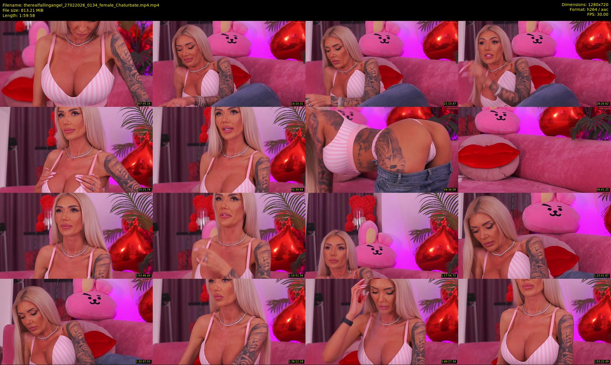 therealfallingangel — 120 minute Chaturbate female cam show recording, 720p, Feb 27, 2026