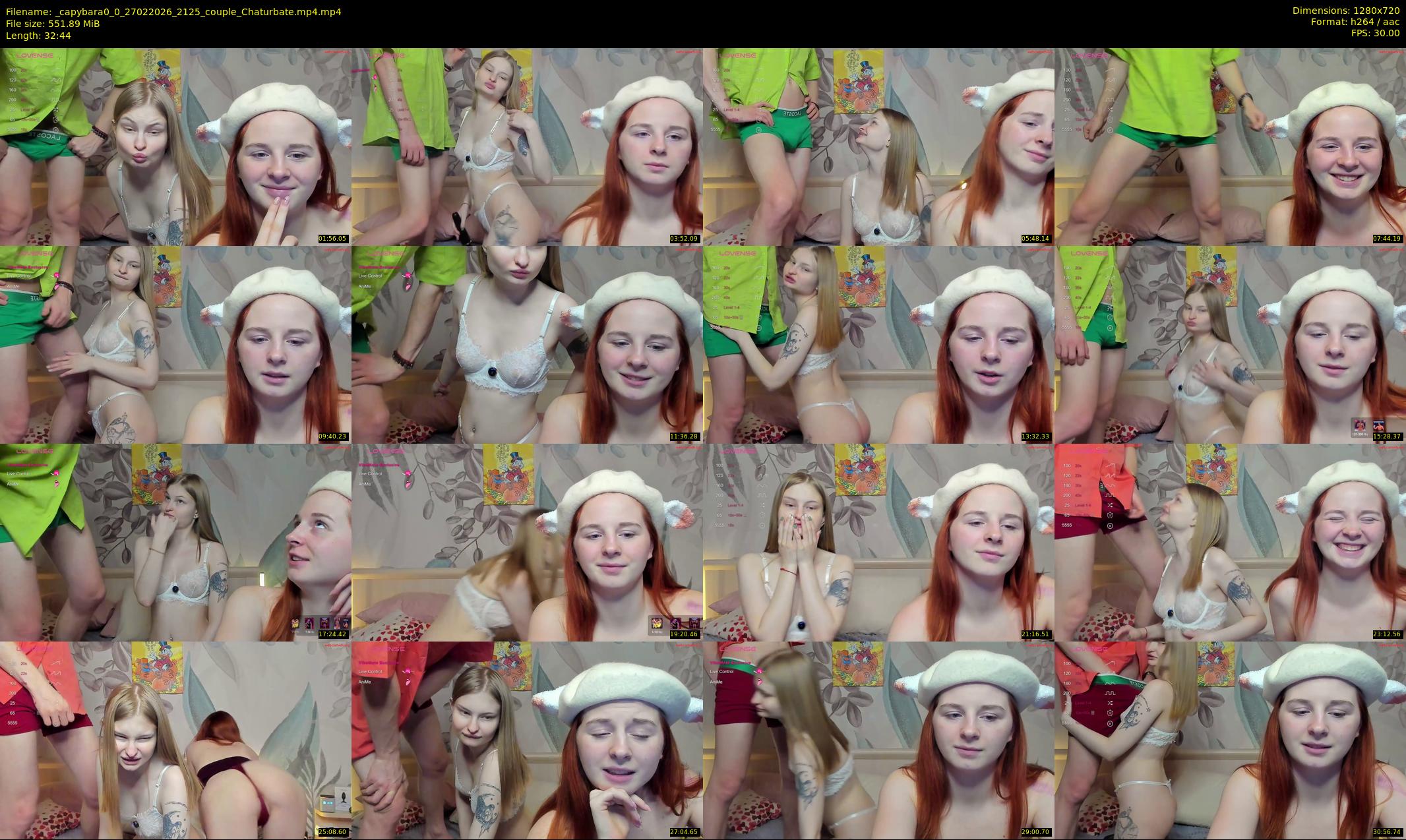 _capybara0_0 — 33 minute Chaturbate couple cam show recording, 720p, Feb 27, 2026