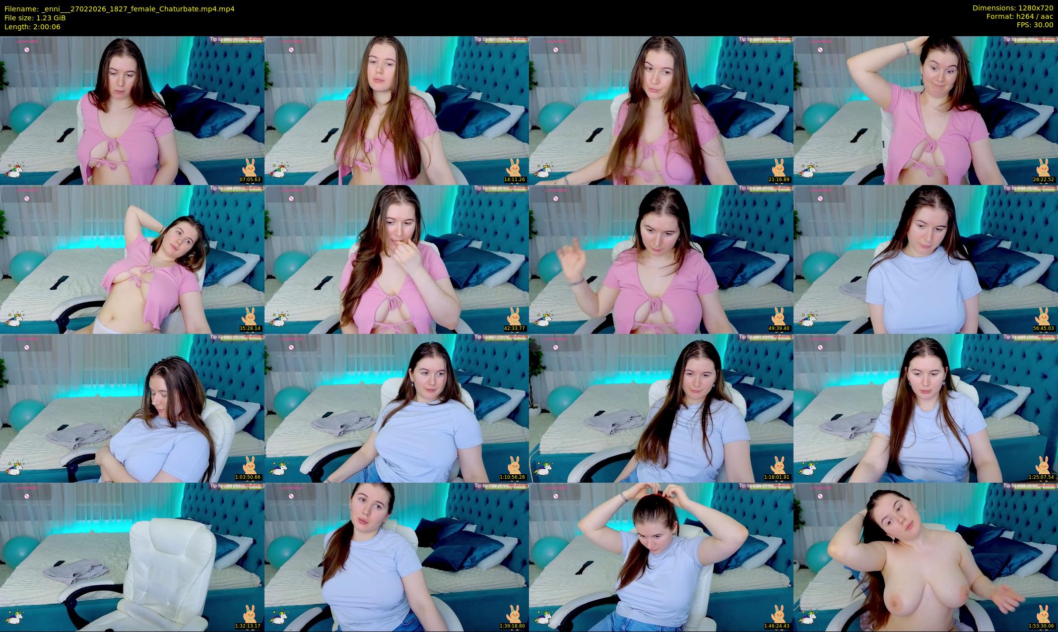 _enni__ — 121 minute Chaturbate female cam show recording, 720p, Feb 27, 2026