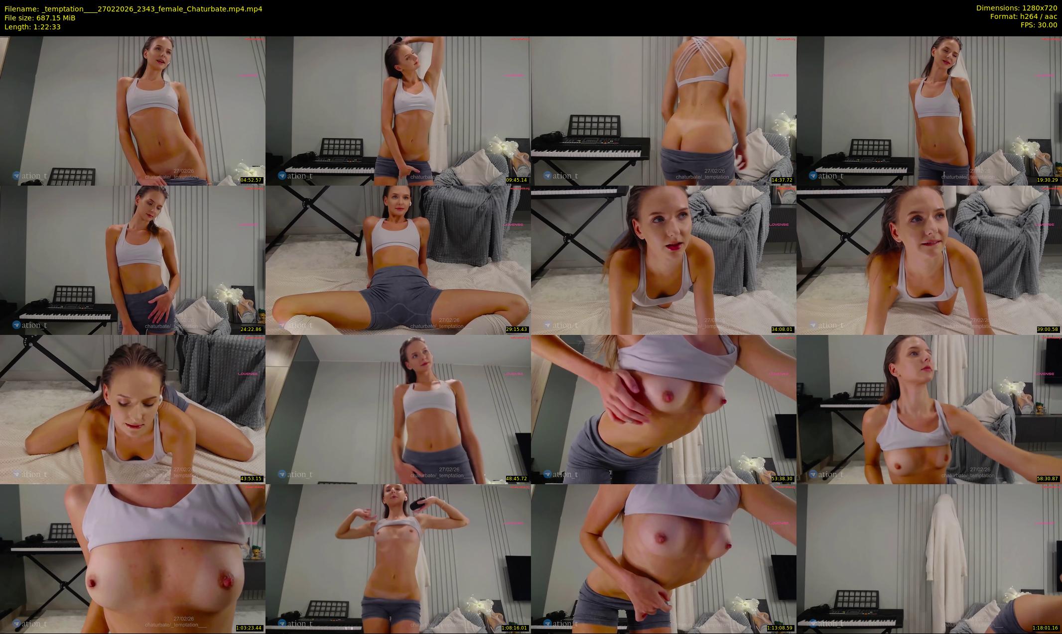 _temptation___ — 83 minute Chaturbate female cam show recording, 720p, Feb 27, 2026
