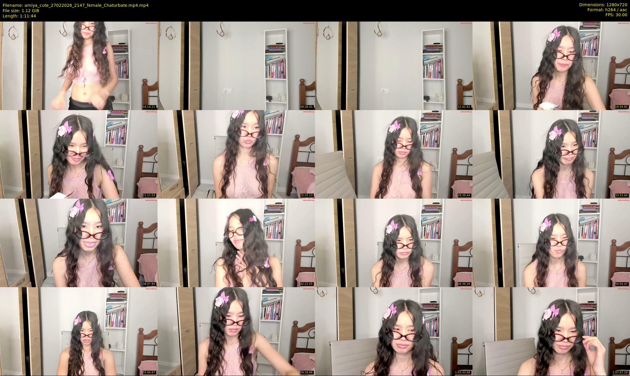 amiya_cute — 72 minute Chaturbate female cam show recording, 720p, Feb 27, 2026