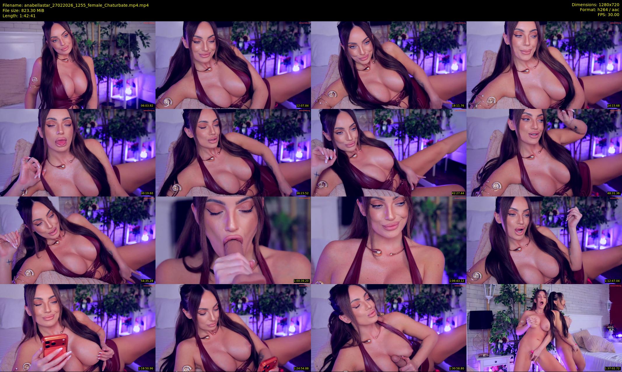 anabellastar — 103 minute Chaturbate female cam show recording, 720p, Feb 27, 2026