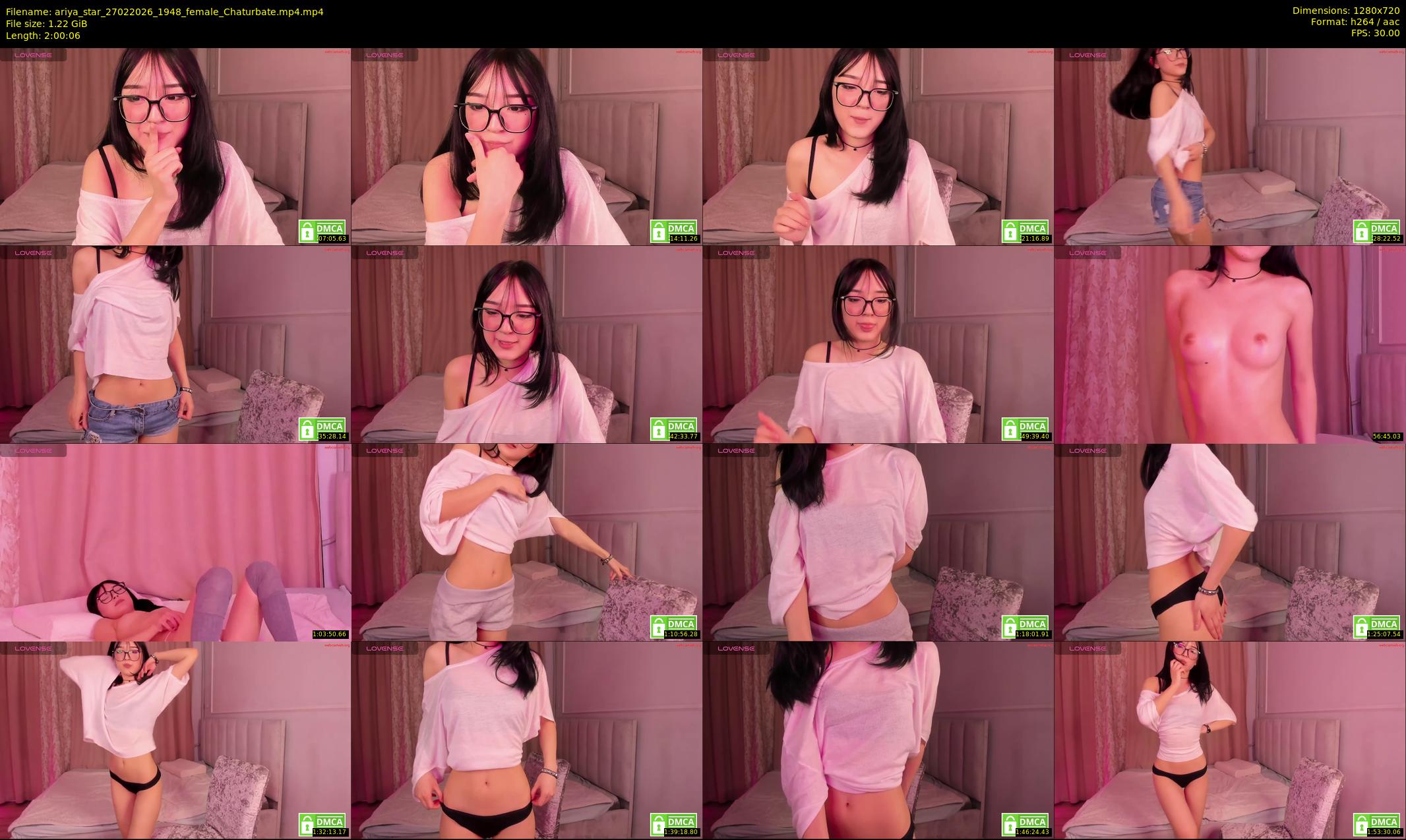 ariya_star — 121 minute Chaturbate female cam show recording, 720p, Feb 27, 2026