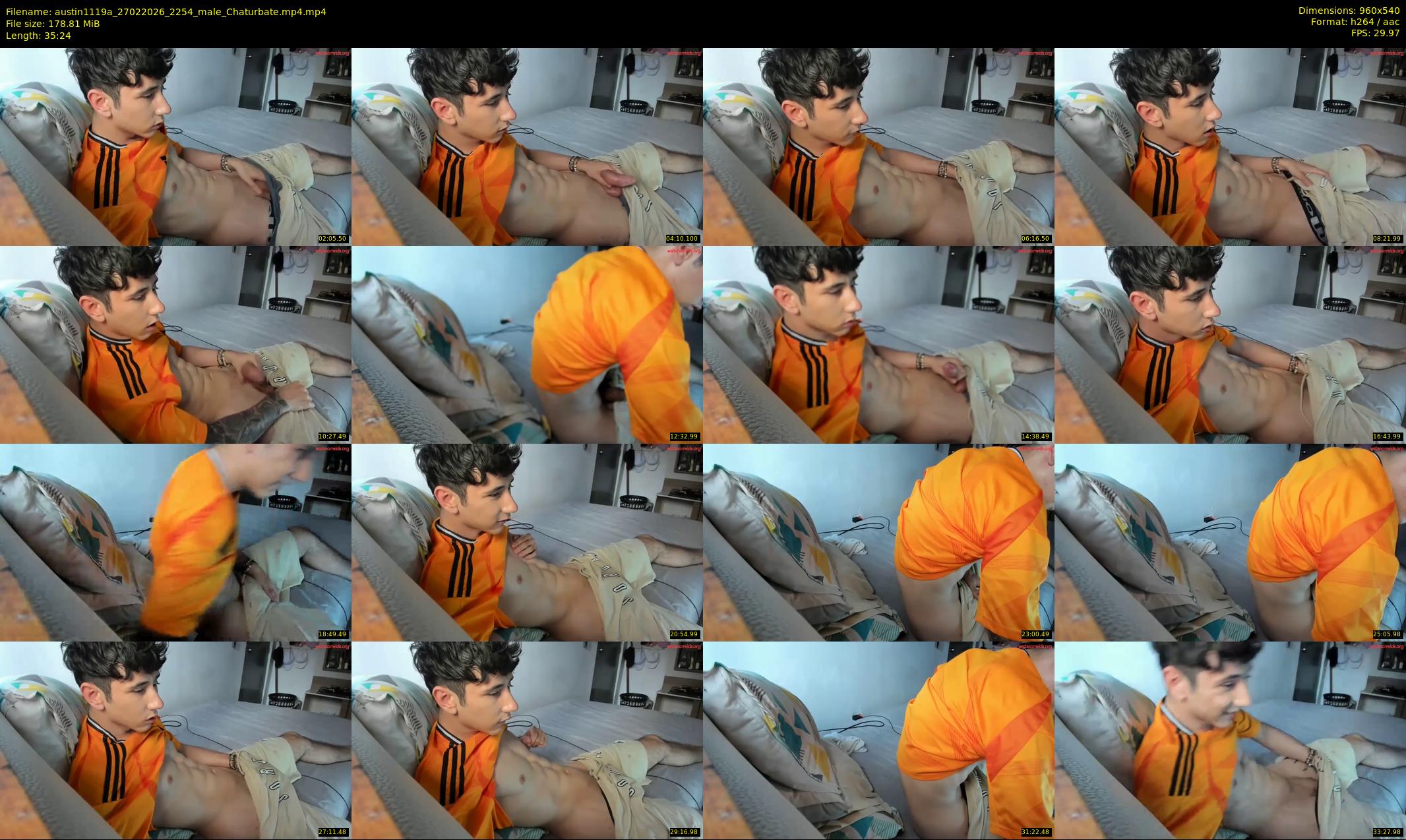 austin1119a — 36 minute Chaturbate male cam show recording, 480p, Feb 27, 2026