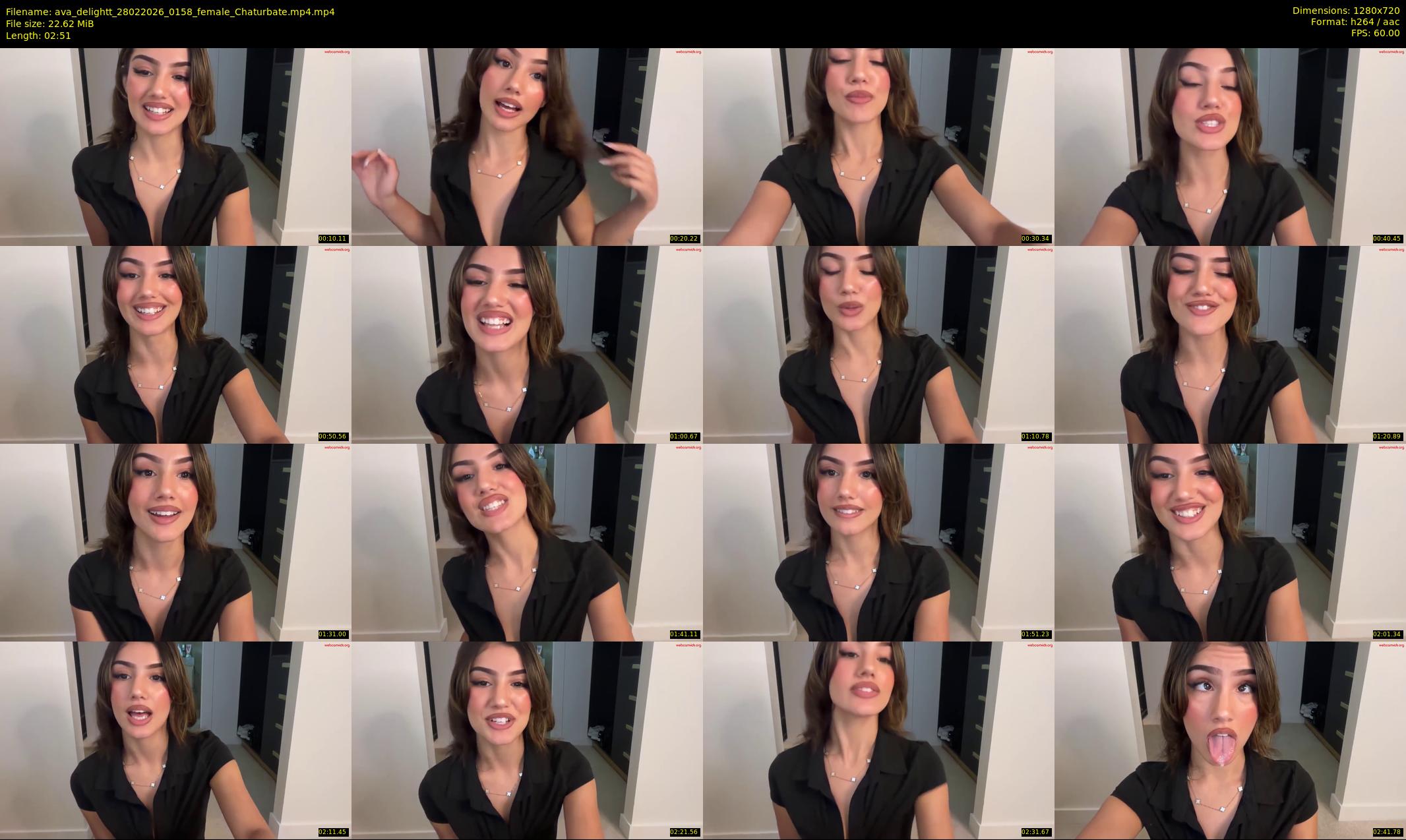 ava_delightt — 3 minute Chaturbate female cam show recording, 720p, Feb 28, 2026