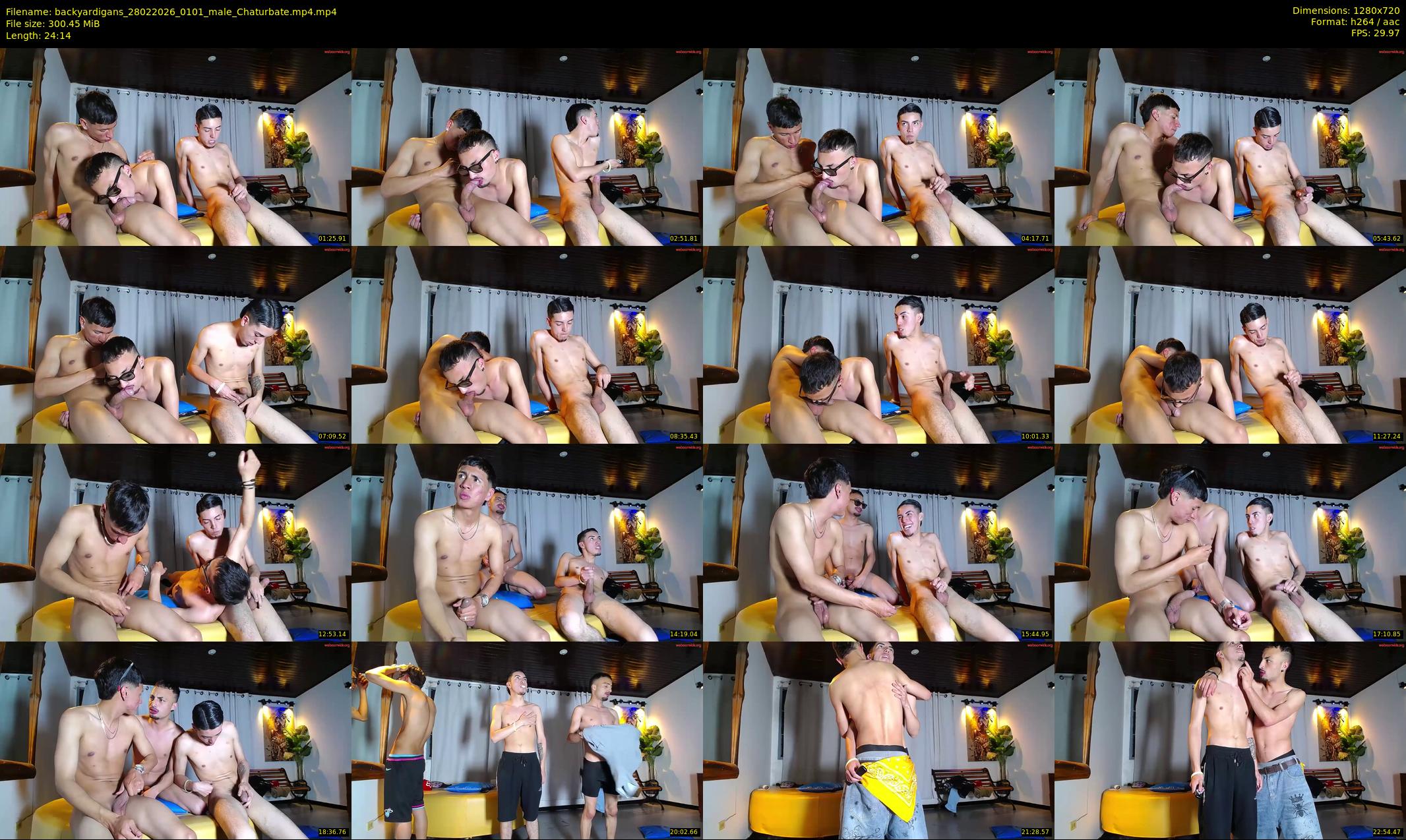 backyardigans — 25 minute Chaturbate male cam show recording, 720p, Feb 28, 2026