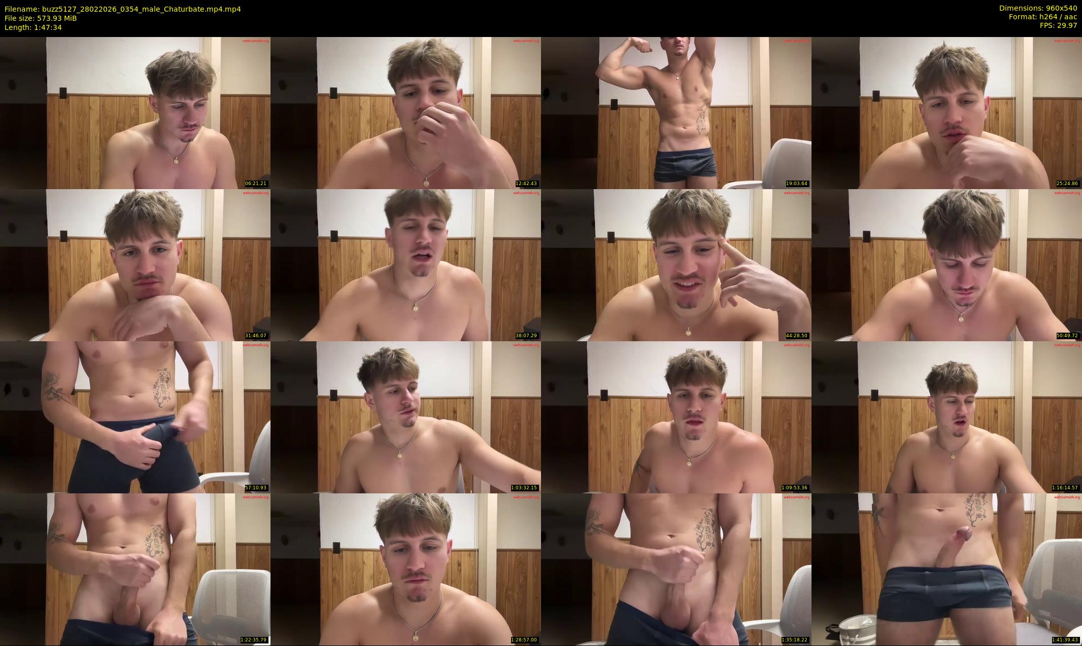 buzz5127 — 108 minute Chaturbate male cam show recording, 480p, Feb 28, 2026