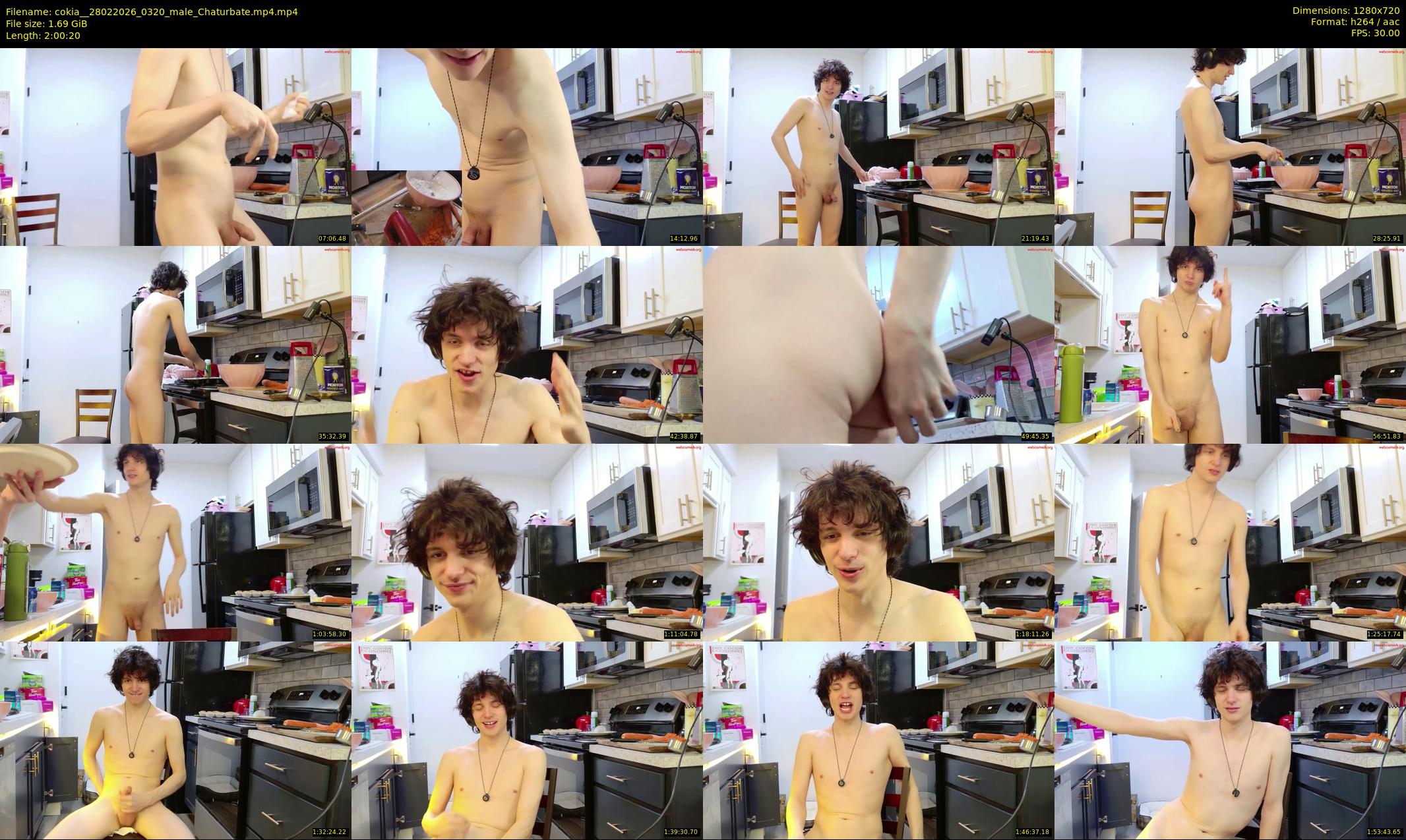 cokia_ — 121 minute Chaturbate male cam show recording, 720p, Feb 28, 2026