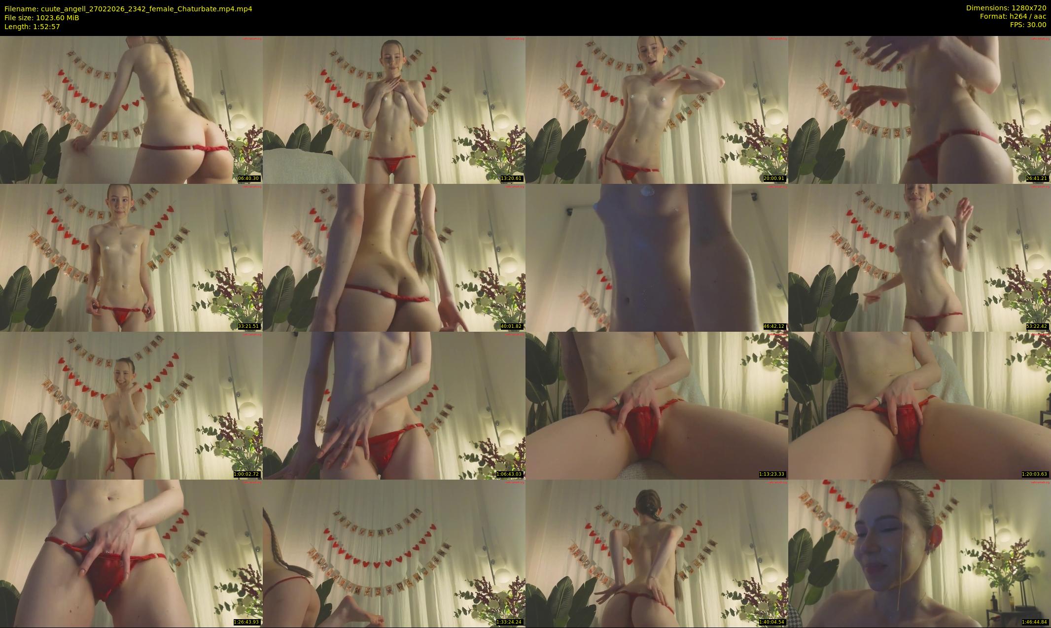 cuute_angell — 113 minute Chaturbate female cam show recording, 720p, Feb 27, 2026