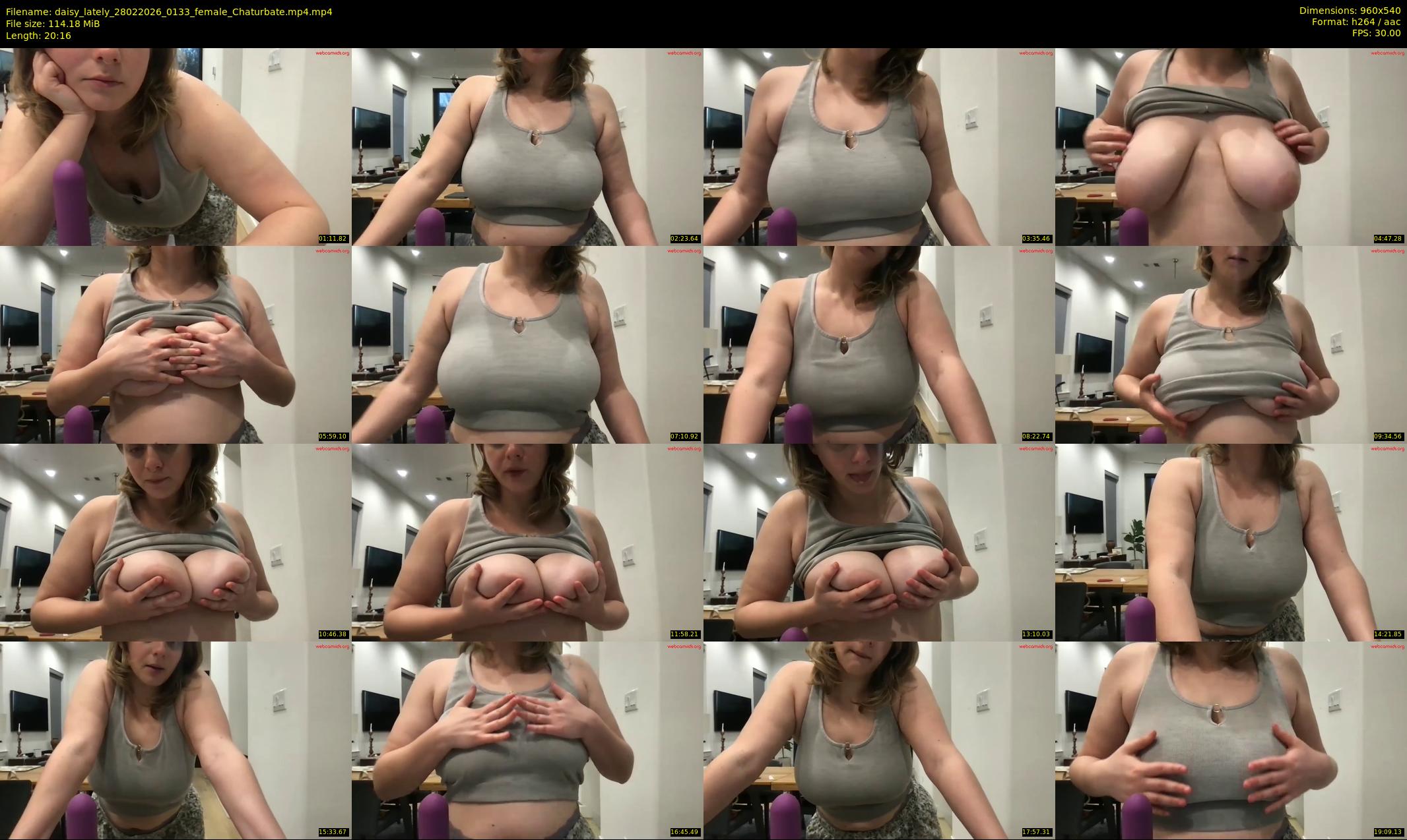 daisy_lately — 21 minute Chaturbate female cam show recording, 480p, Feb 28, 2026