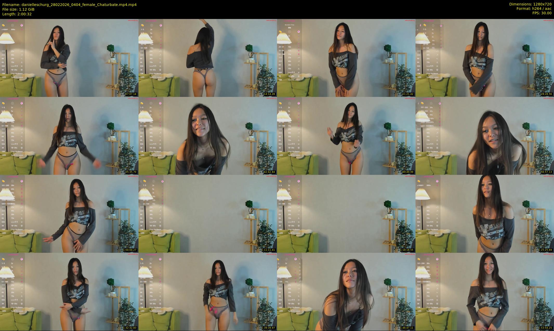 danielleschurg — 121 minute Chaturbate female cam show recording, 720p, Feb 28, 2026