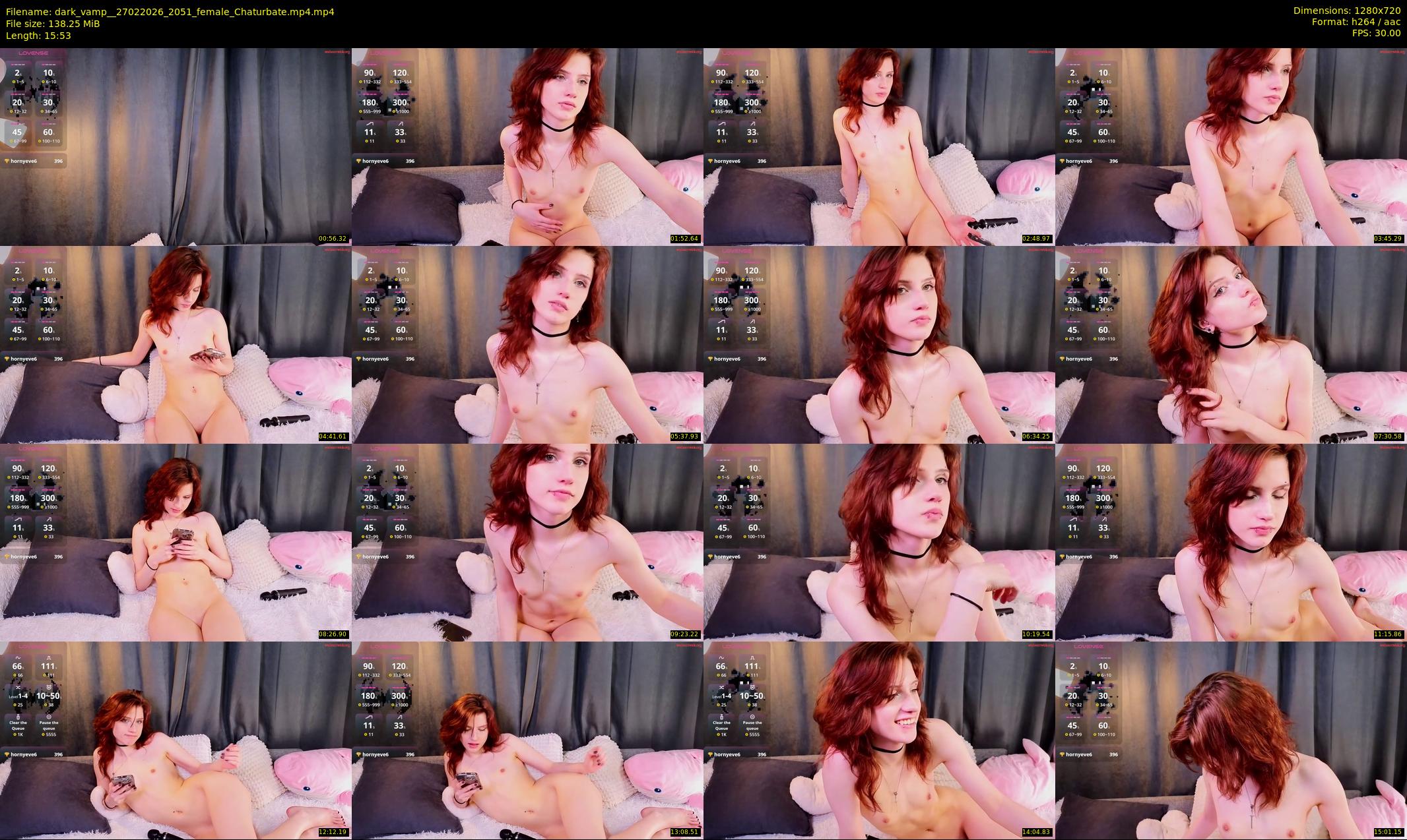 dark_vamp_ — 16 minute Chaturbate female cam show recording, 720p, Feb 27, 2026