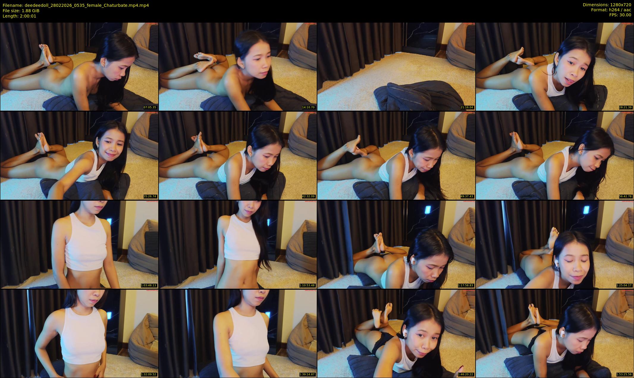 deedeedoll — 121 minute Chaturbate female cam show recording, 720p, Feb 28, 2026