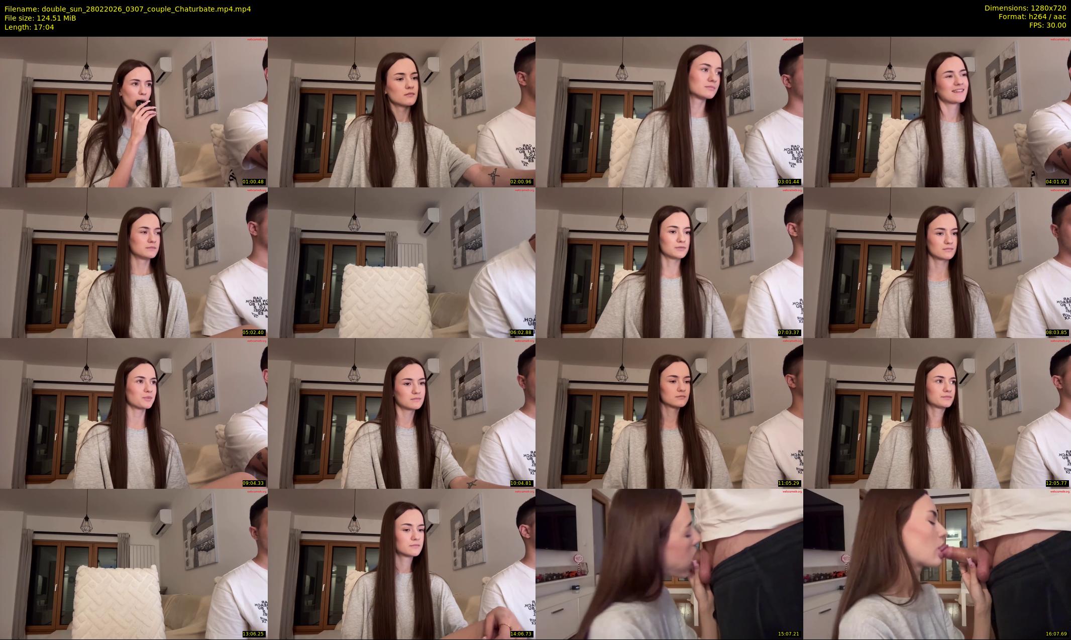 double_sun — 18 minute Chaturbate couple cam show recording, 720p, Feb 28, 2026