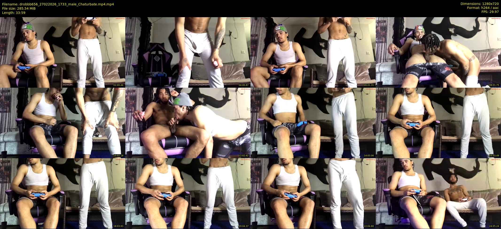 drobbb656 — 34 minute Chaturbate male cam show recording, 720p, Feb 27, 2026